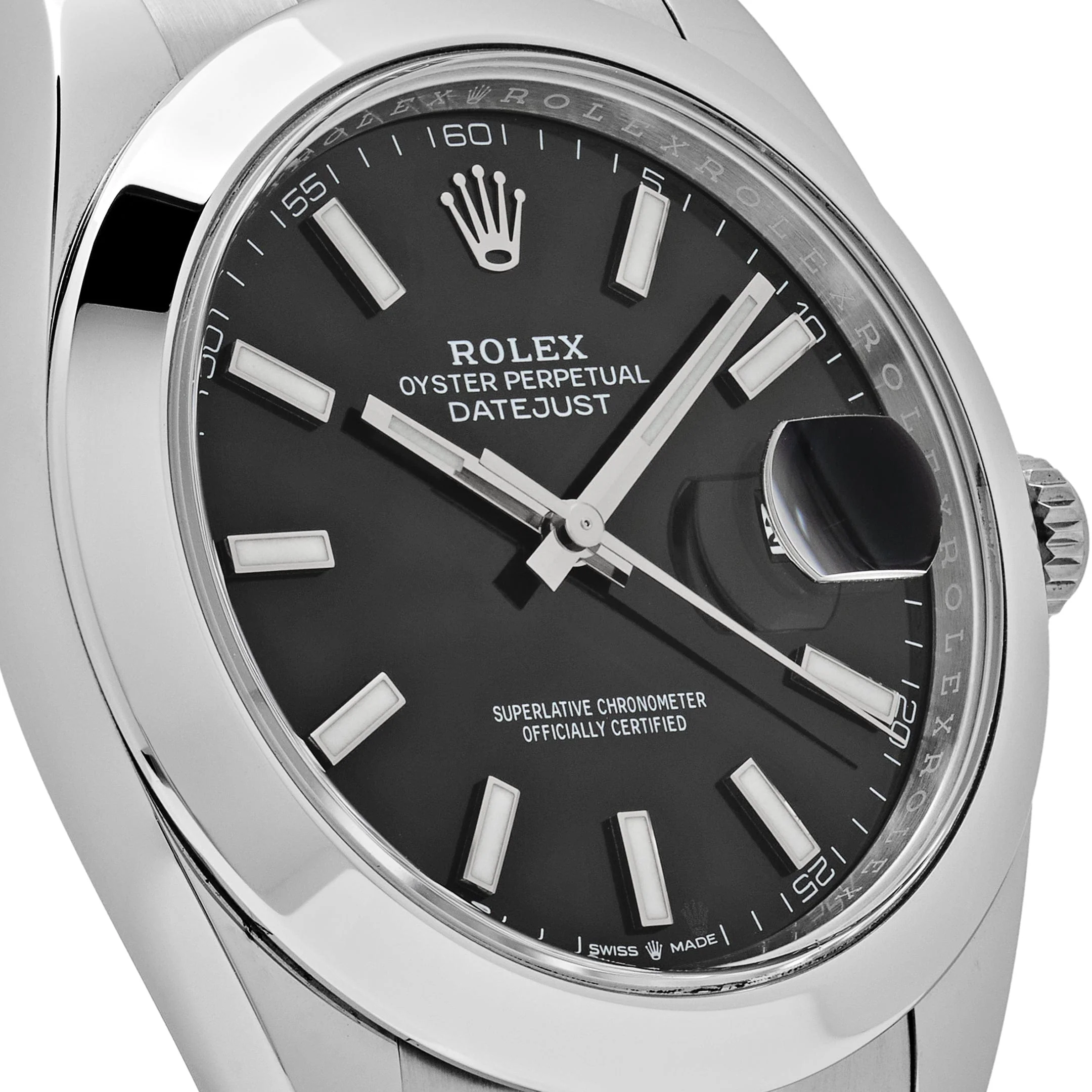 Rolex Datejust 41 126300 Stainless Steel Black Dial Oyster