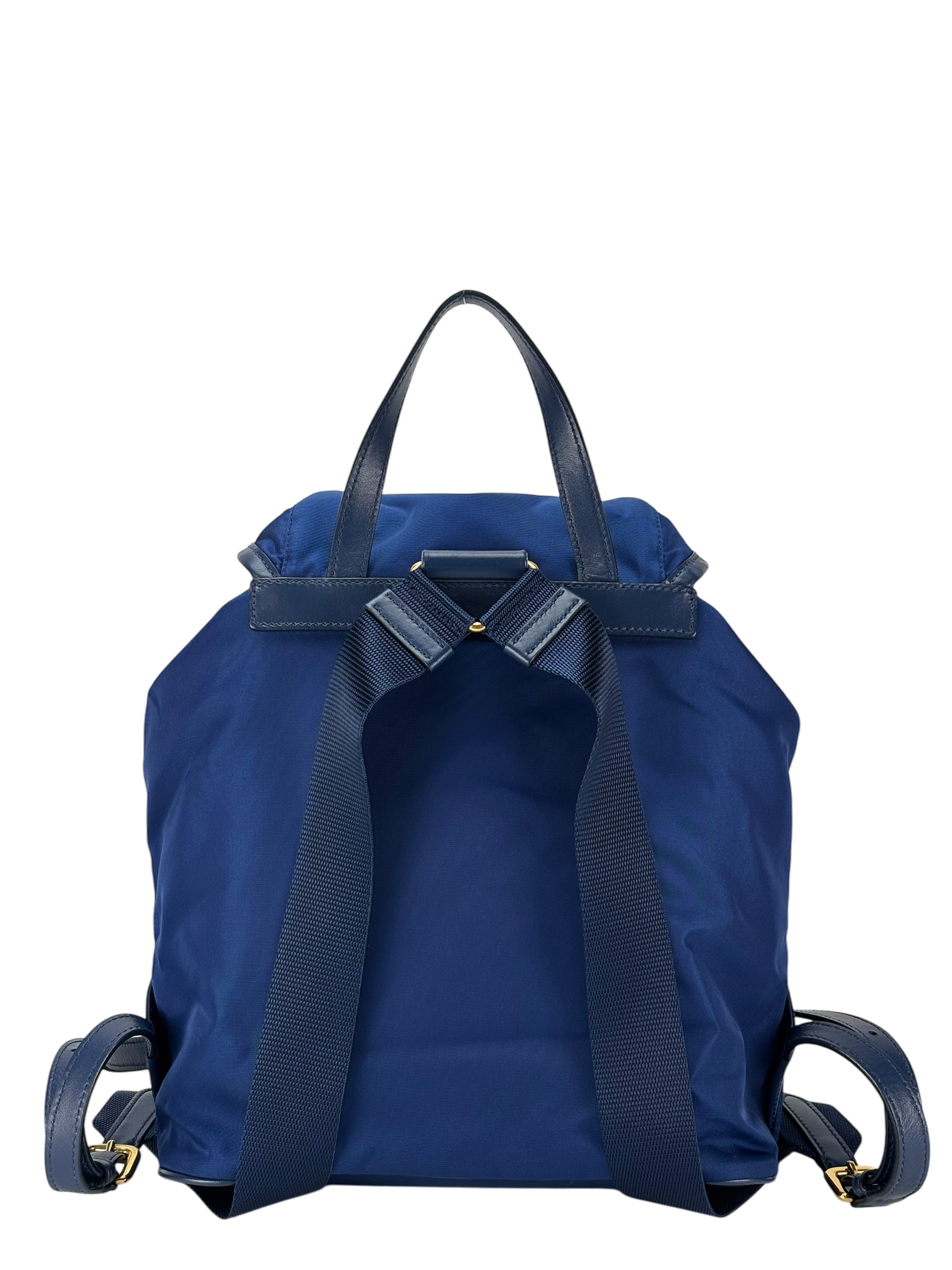 PRADA - Blue Re-Nylon Backbag Small