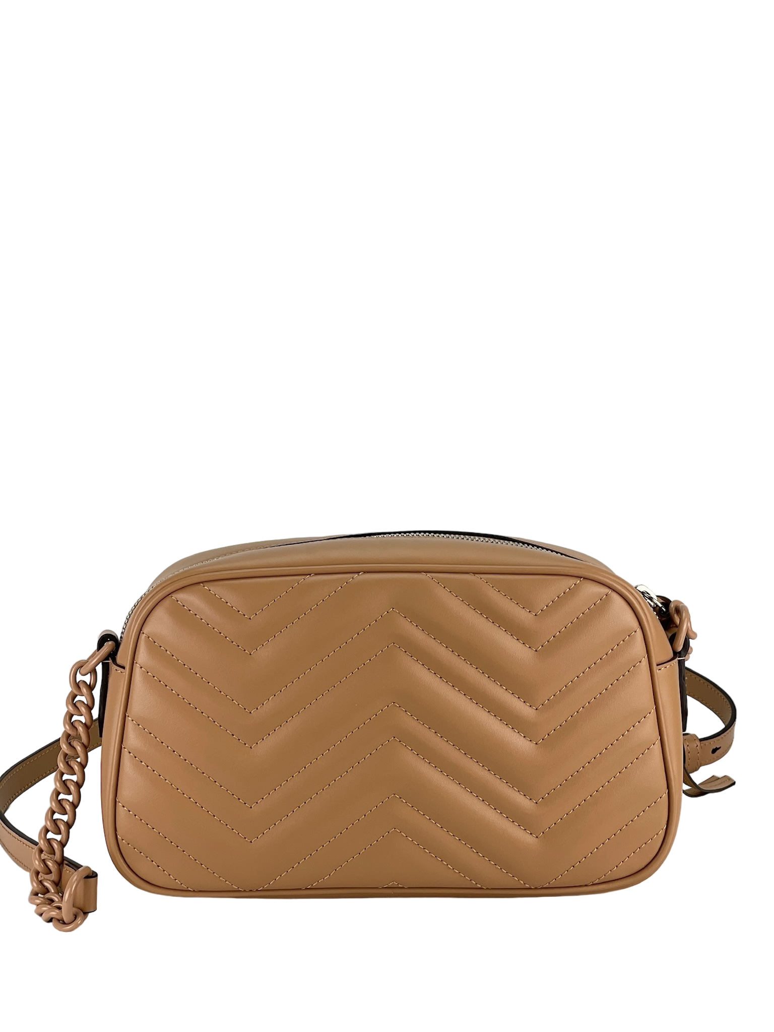 GUCCI - Beige GG Marmont Camera Bag