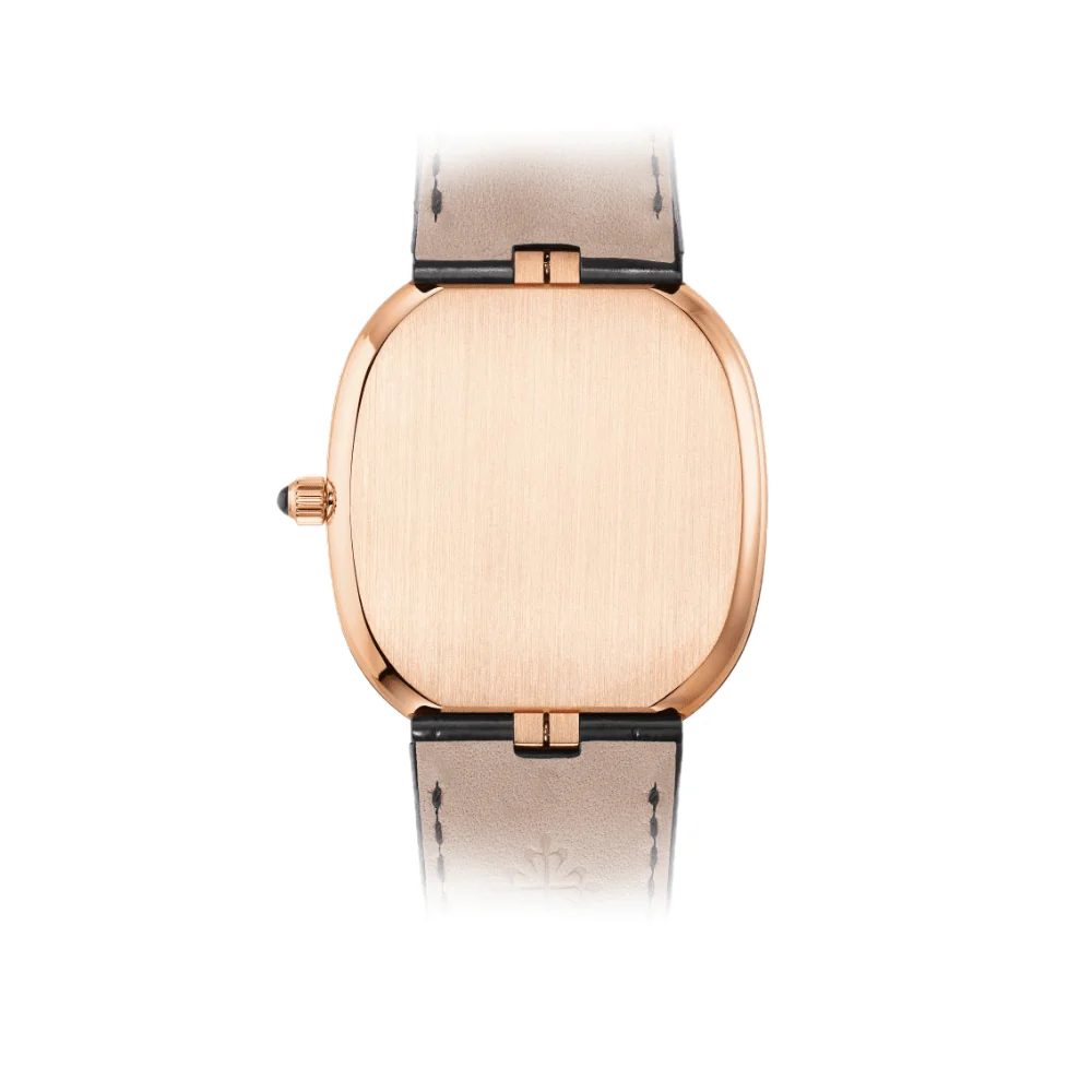 Patek Philippe Golden Ellipse 5738R-001 Rose Gold Black Dial