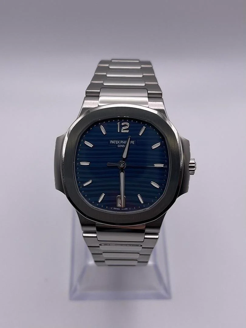 Patek Philippe Nautilus 7118/1A-001 'Ladies' Stainless Steel Blue Dial