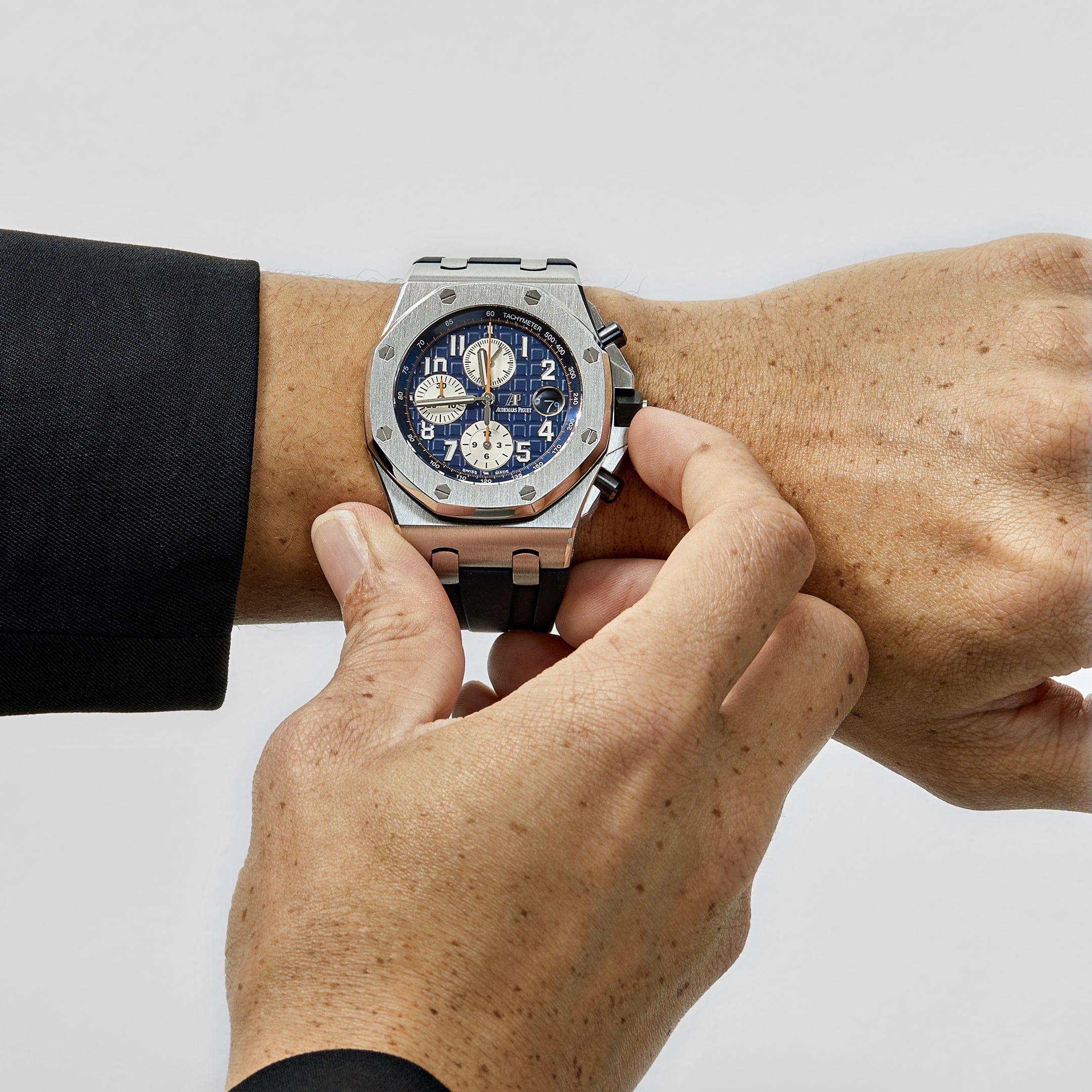 Audemars Piguet Royal Oak Offshore 26470ST.OO.A027CA.01 Chronograph Stainless Steel Blue Dial