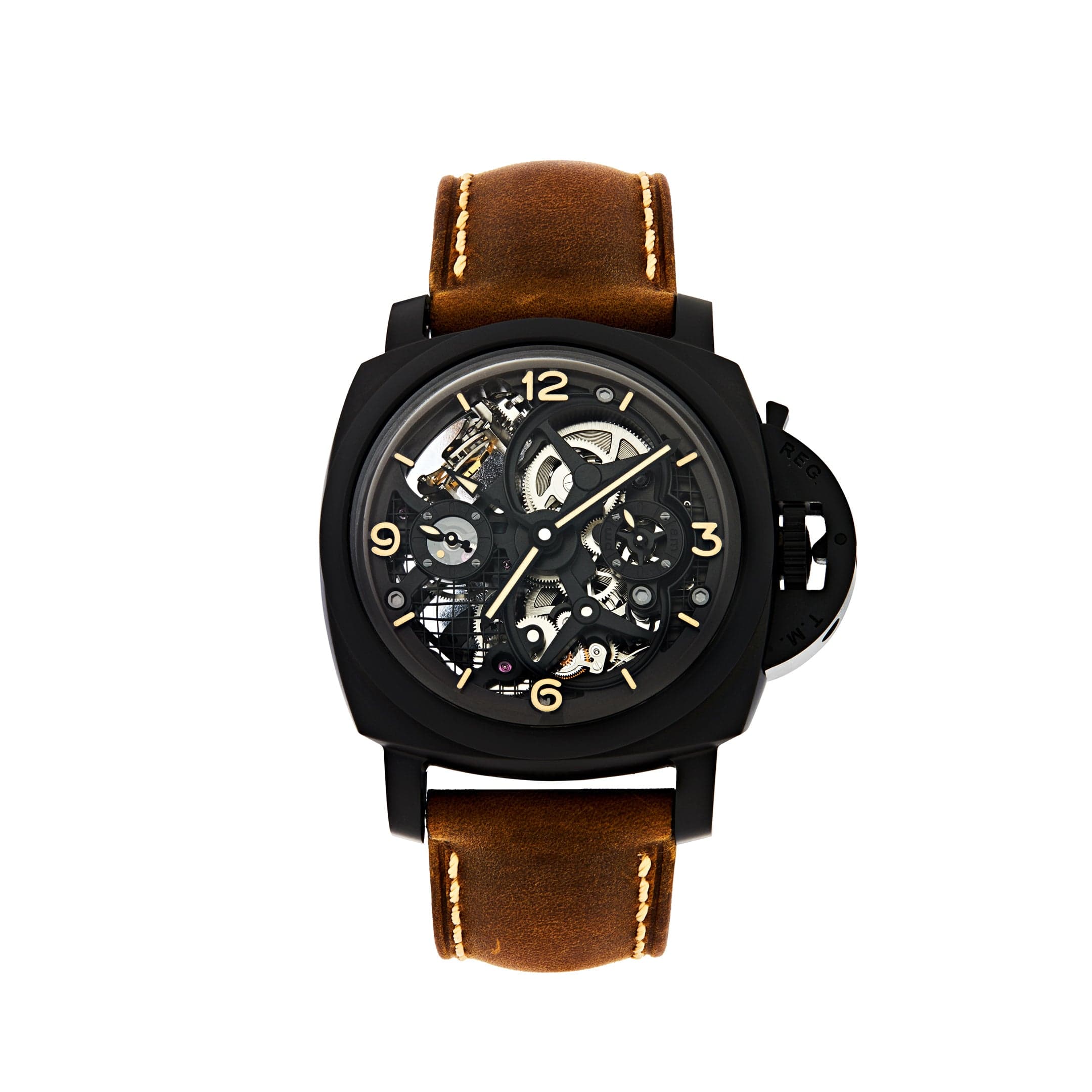 Panerai Lo Scienziato Luminor 1950 Tourbillon GMT Ceramica PAM00528 Limited Edition of 150