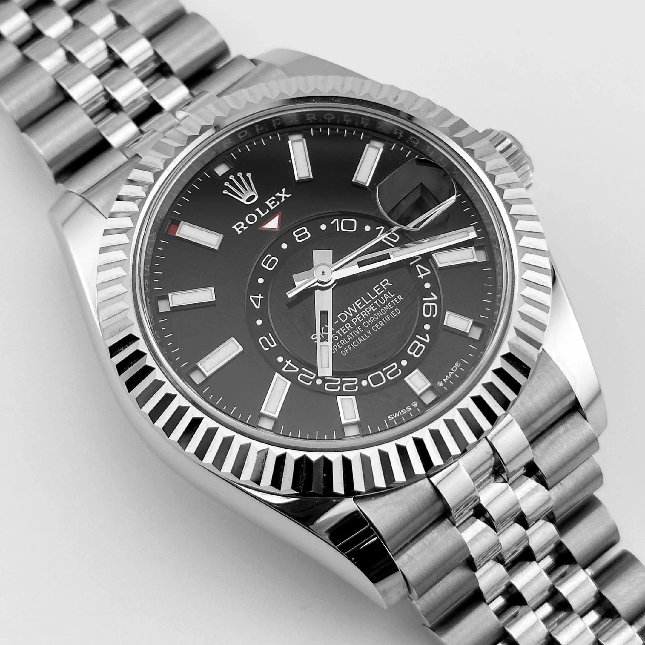 Rolex Sky-Dweller 336934 Stainless Steel Black Dial Jubilee (2024)