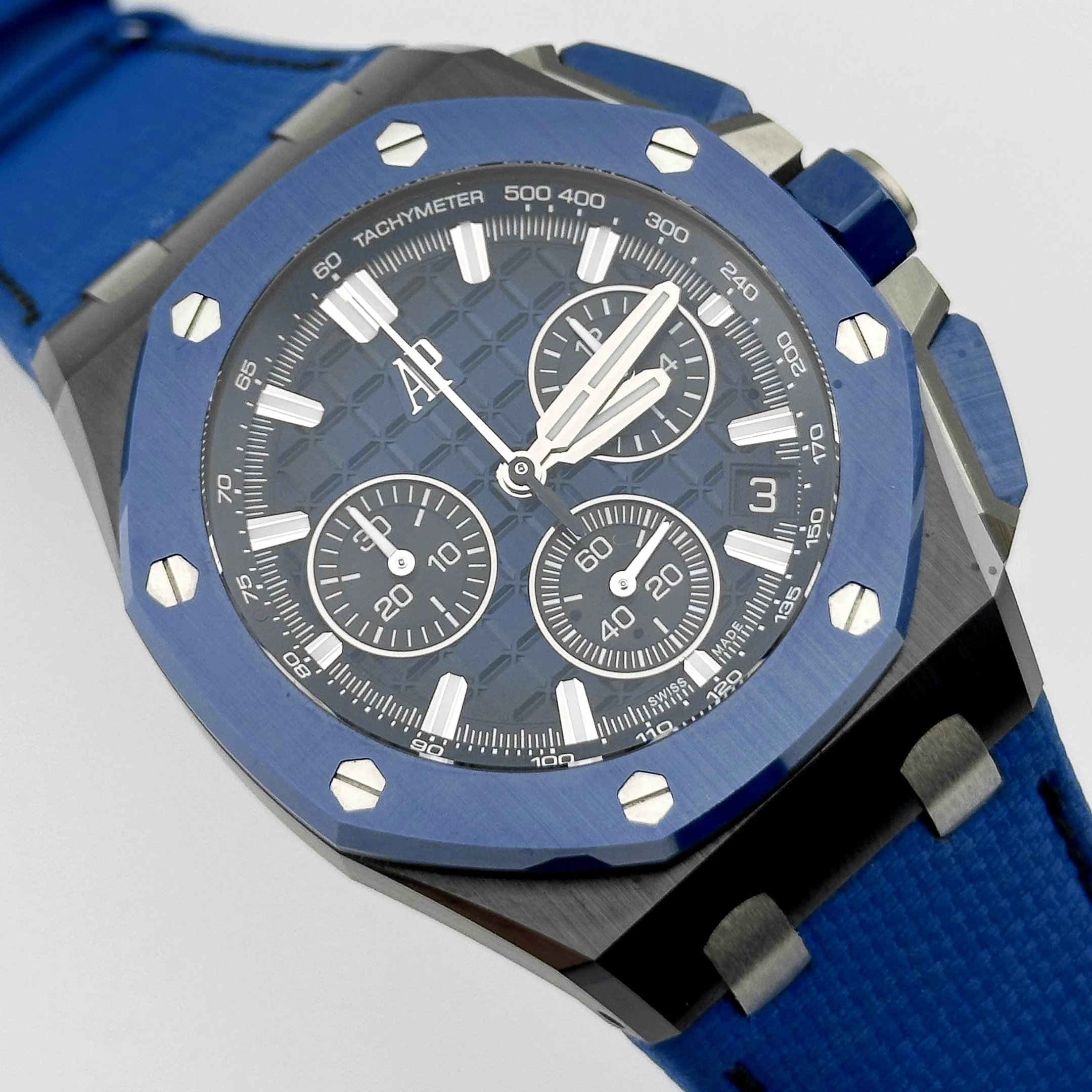 Audemars Piguet Royal Oak Offshore 26420CE.OO.A043VE.01 Selfwinding Chronograph Black/Blue Ceramic (2023)