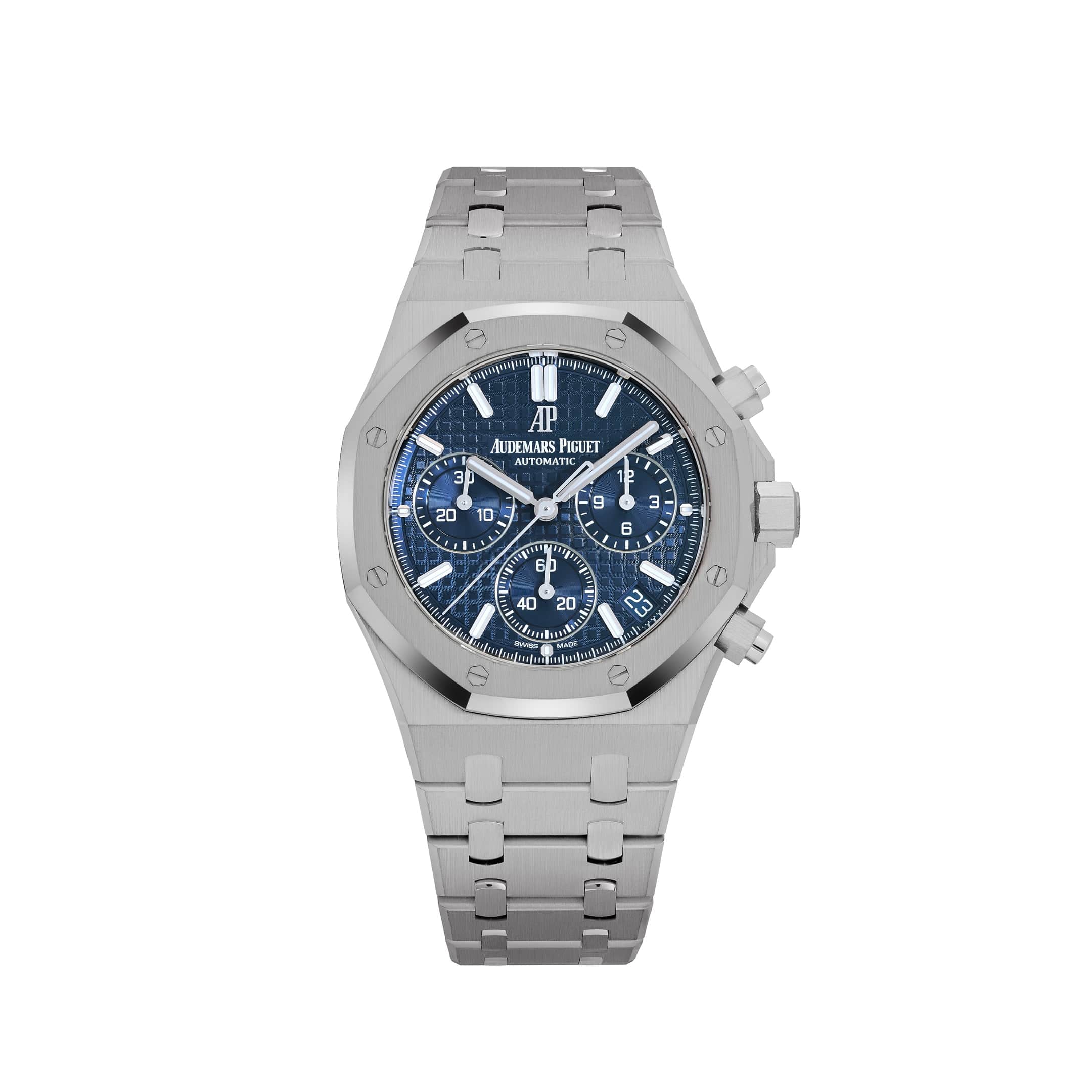 Audemars Piguet Royal Oak 26239BC.OO.1220BC.01 Chronograph White Gold Blue Dial Limited Edition of 222
