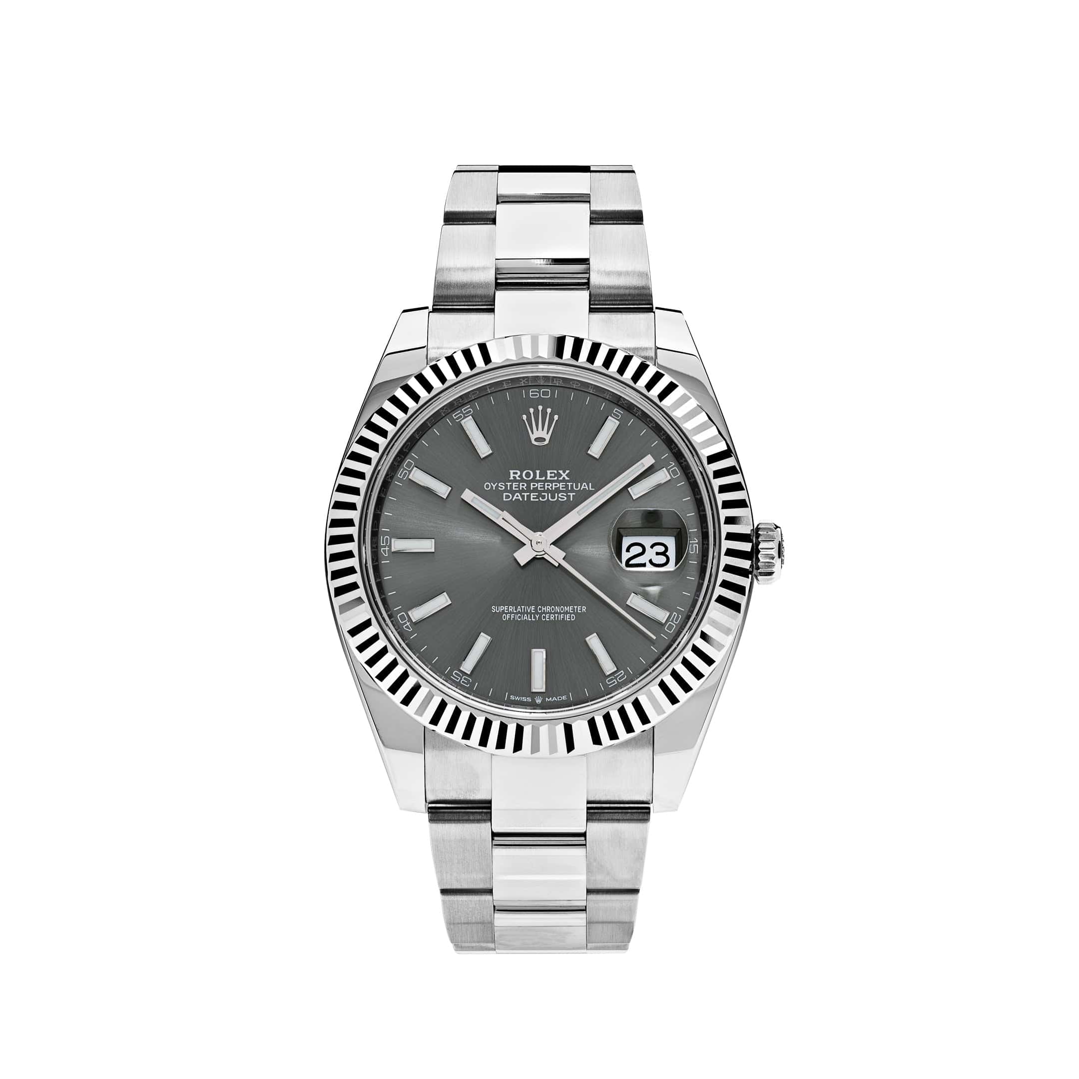 Rolex Datejust 41 126334 Stainless Steel Slate Dial Oyster (2024)