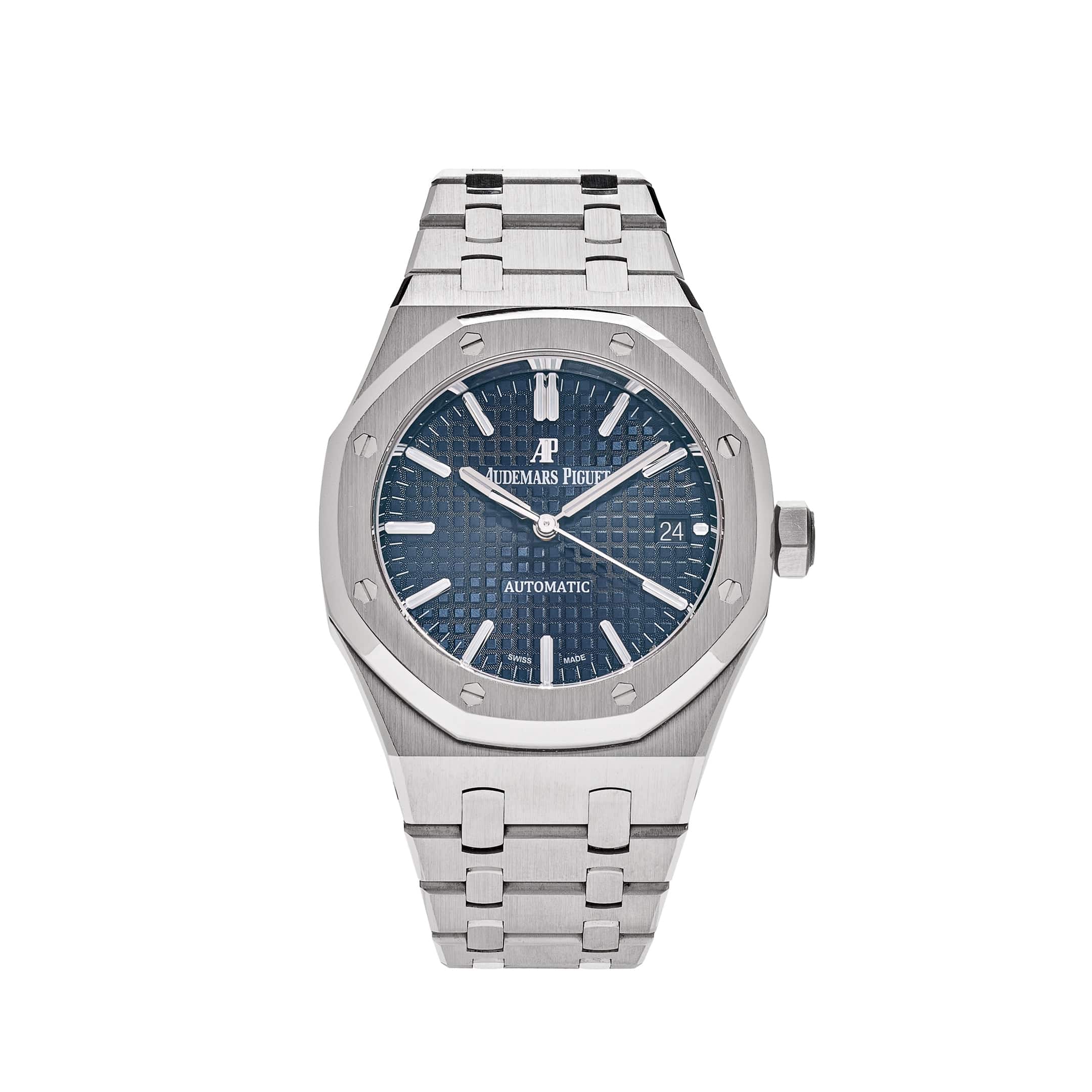 Audemars Piguet Royal Oak 15450ST.OO.1256ST.03 Stainless Steel Blue Dial (2017)