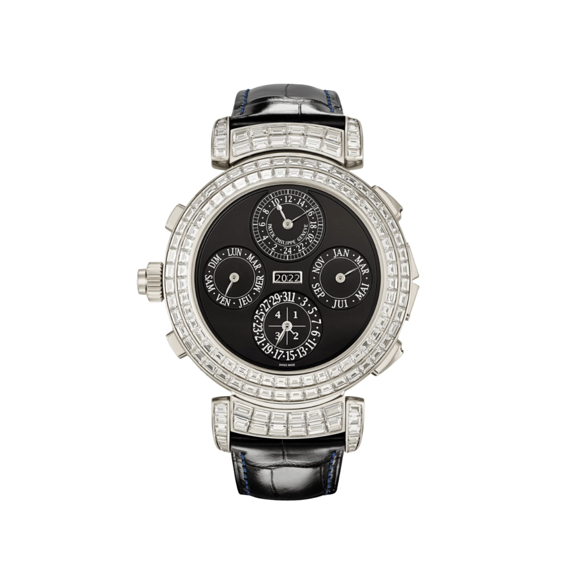 Patek Philippe Grand Complications 6300/401G-001 Grandmaster Chime White Gold Blue Sapphires (2024)