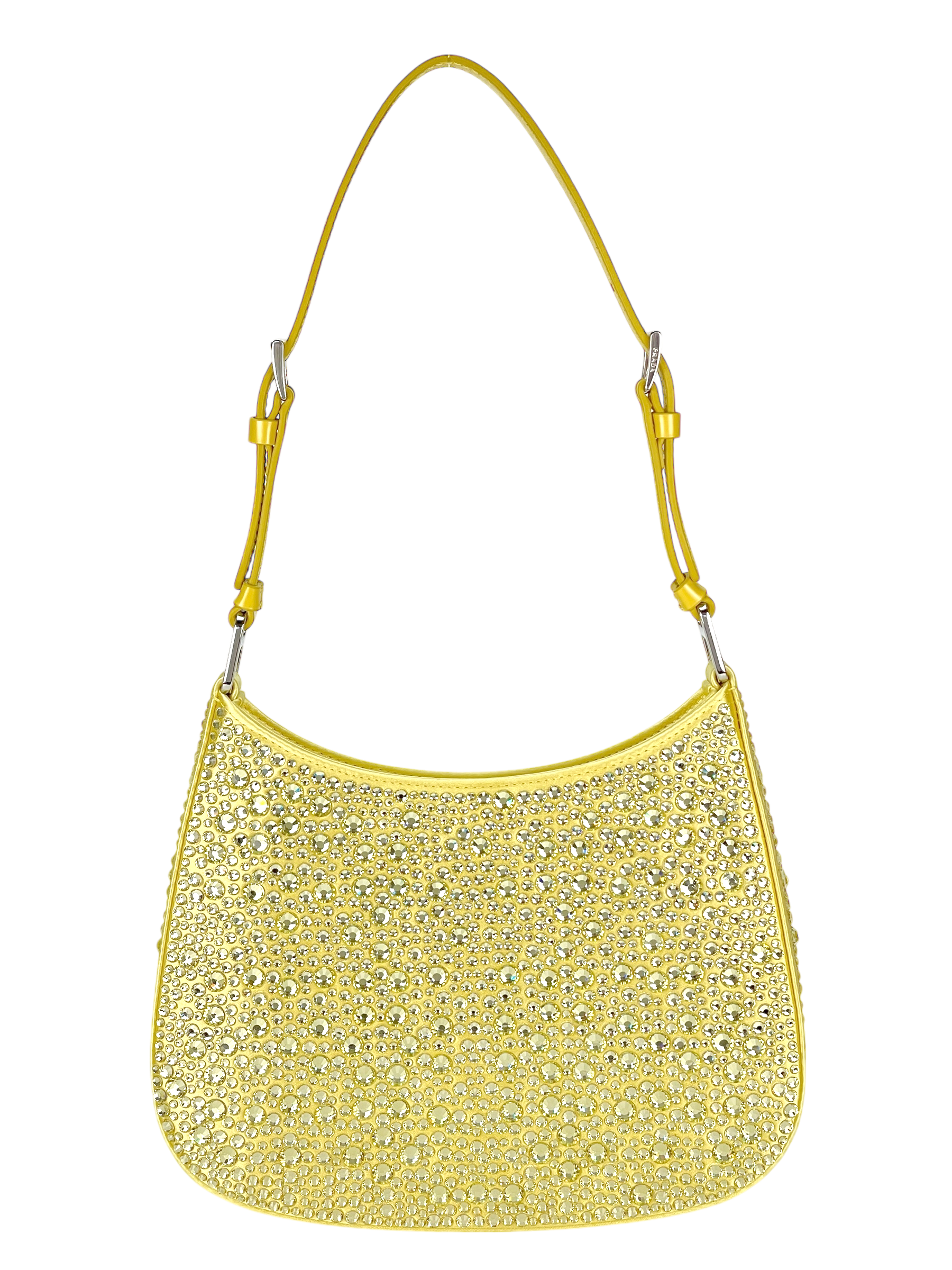 PRADA - Cleo Crystal-Embellished Shoulder Bag