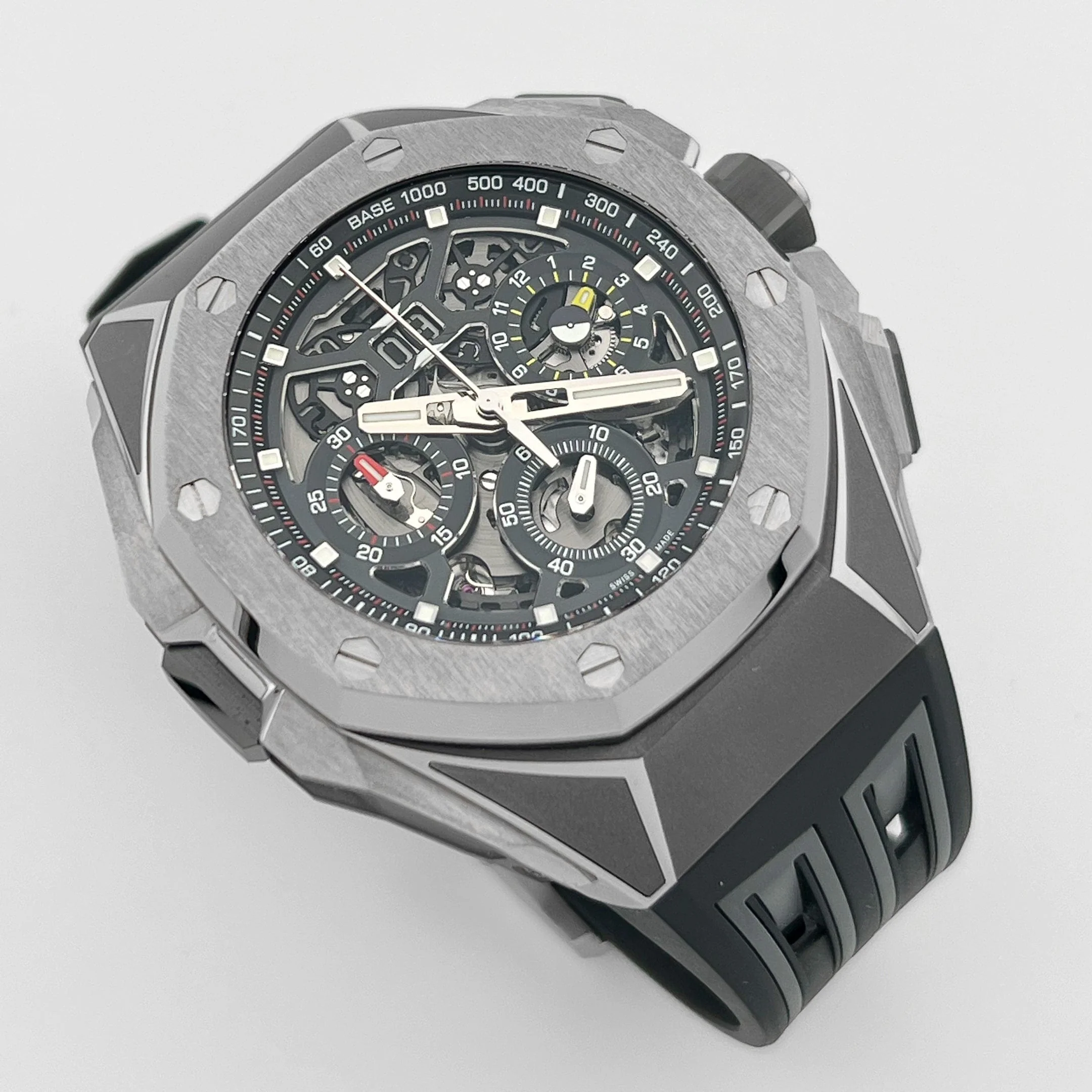 Audemars Piguet Royal Oak Concept 26650TI.OO.D013CA.01 Split Second Chronograph GMT Large Date Titanium