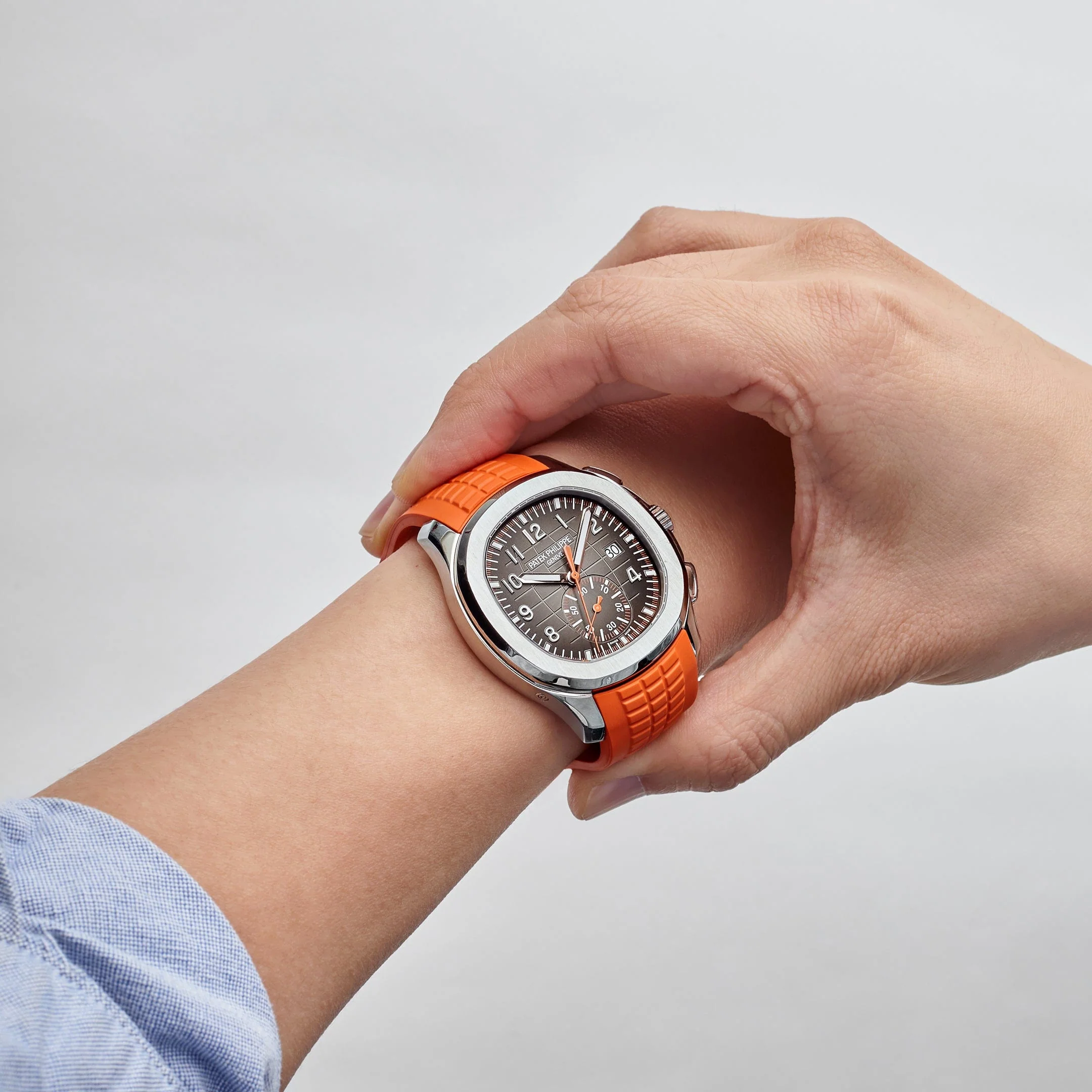 Patek Philippe Aquanaut Chronograph 5968A-001 Stainless Steel Black Dial (2024)