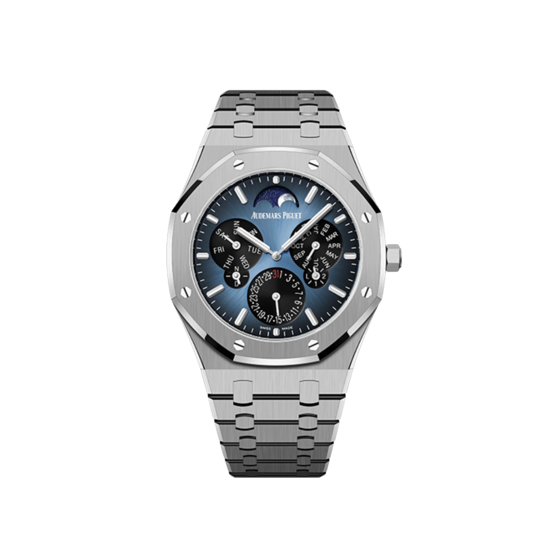 Audemars Piguet Royal Oak 26586TI.OO.1240TI.01 Perpetual Calendar Ultra-Thin Titanium Limited Edition of 200