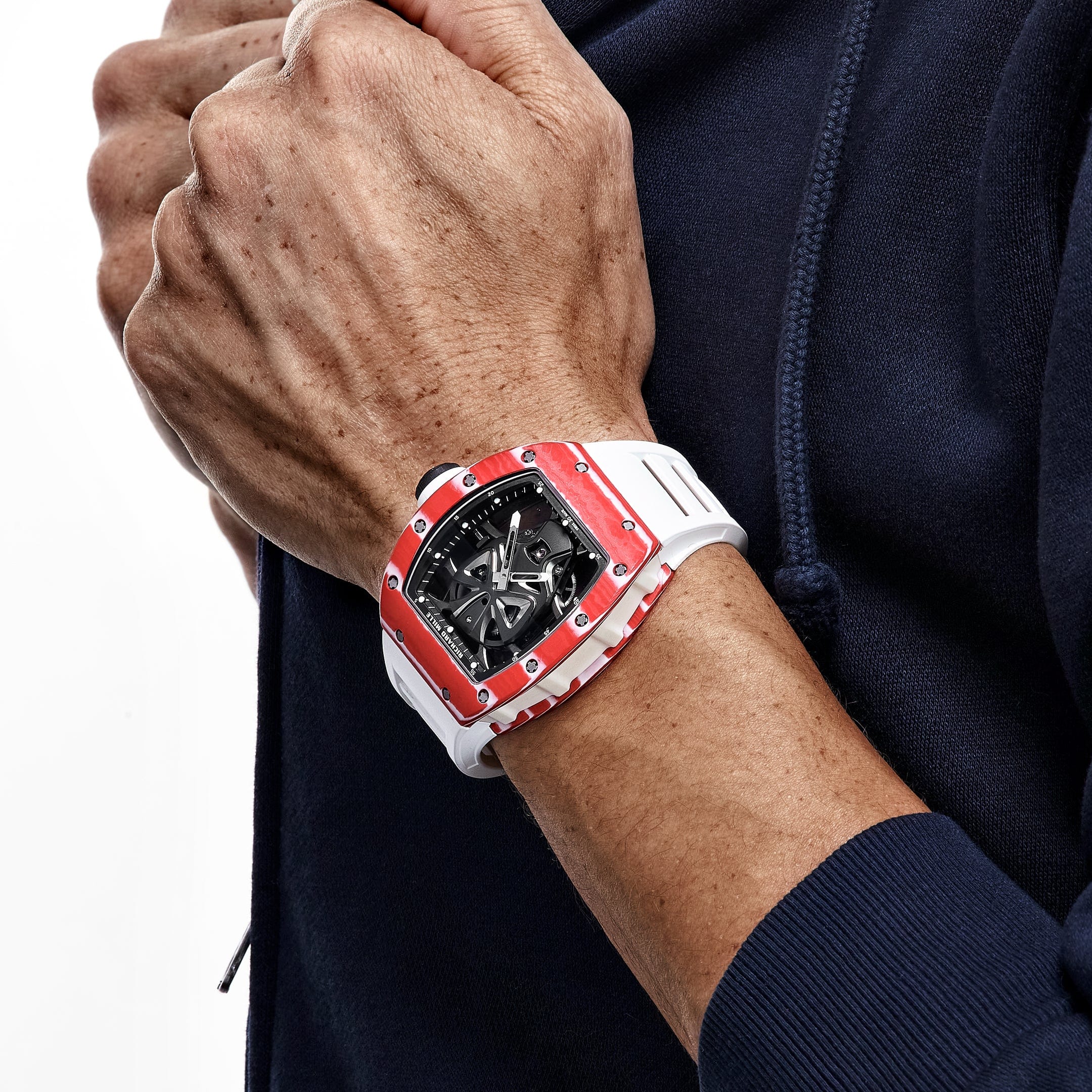 Richard Mille RM 52-06 Tourbillon 'Mask' Red White Quartz TPT Limited Edition of 18 (2025)