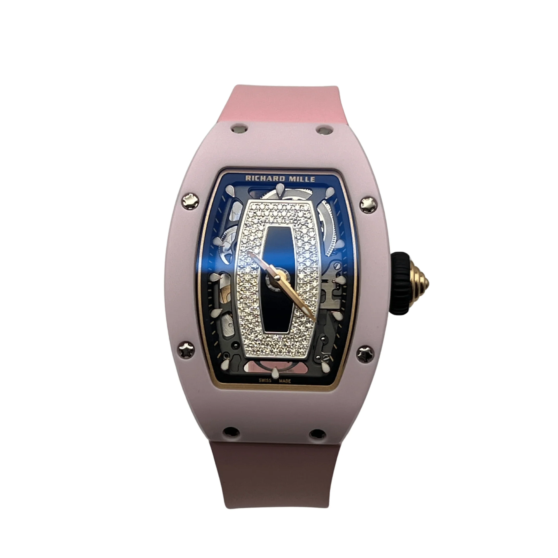Richard Mille RM 07-01 'Ladies' Pink Ceramic & White Gold