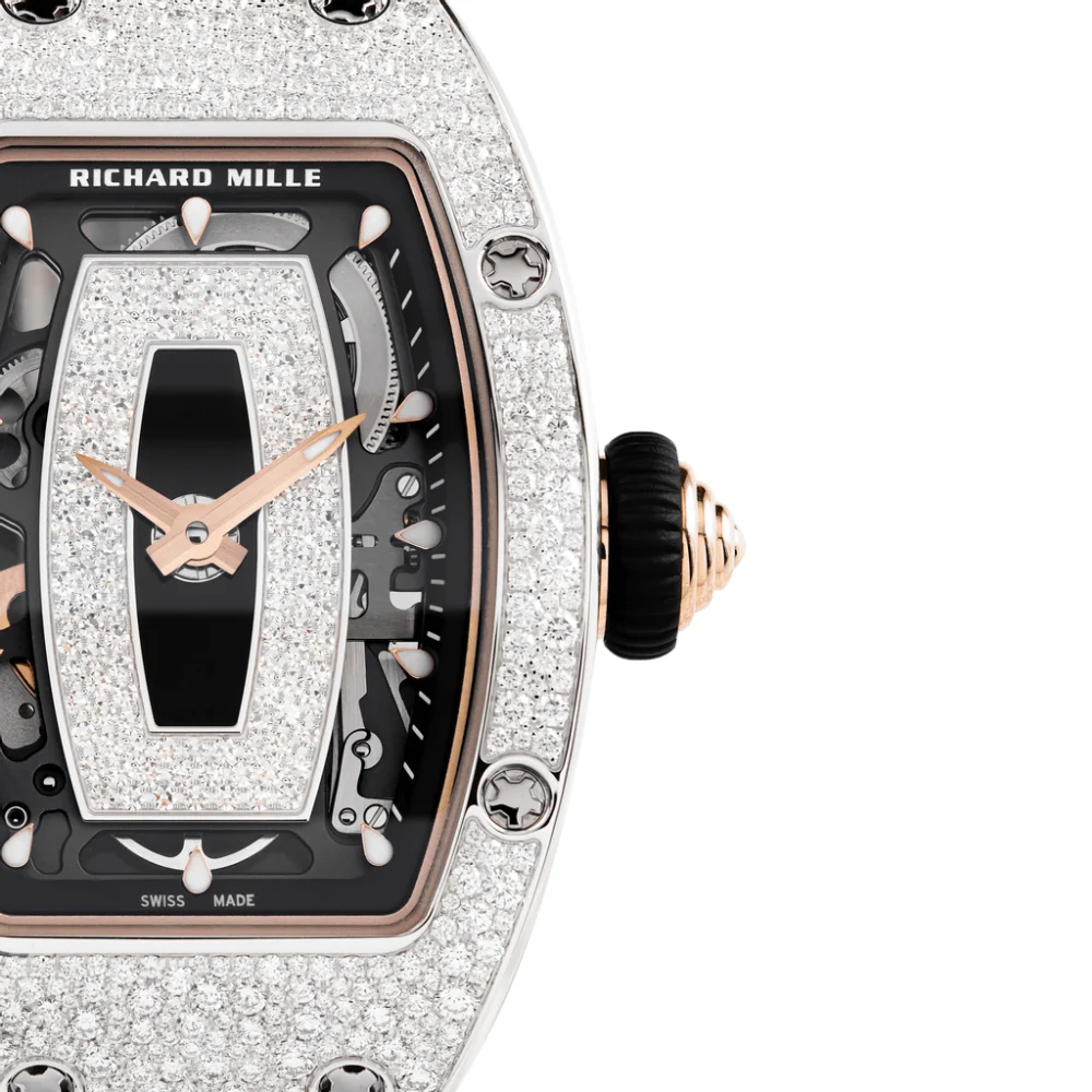 Richard Mille RM 07-01 'Ladies' White Gold Snow Diamond Set