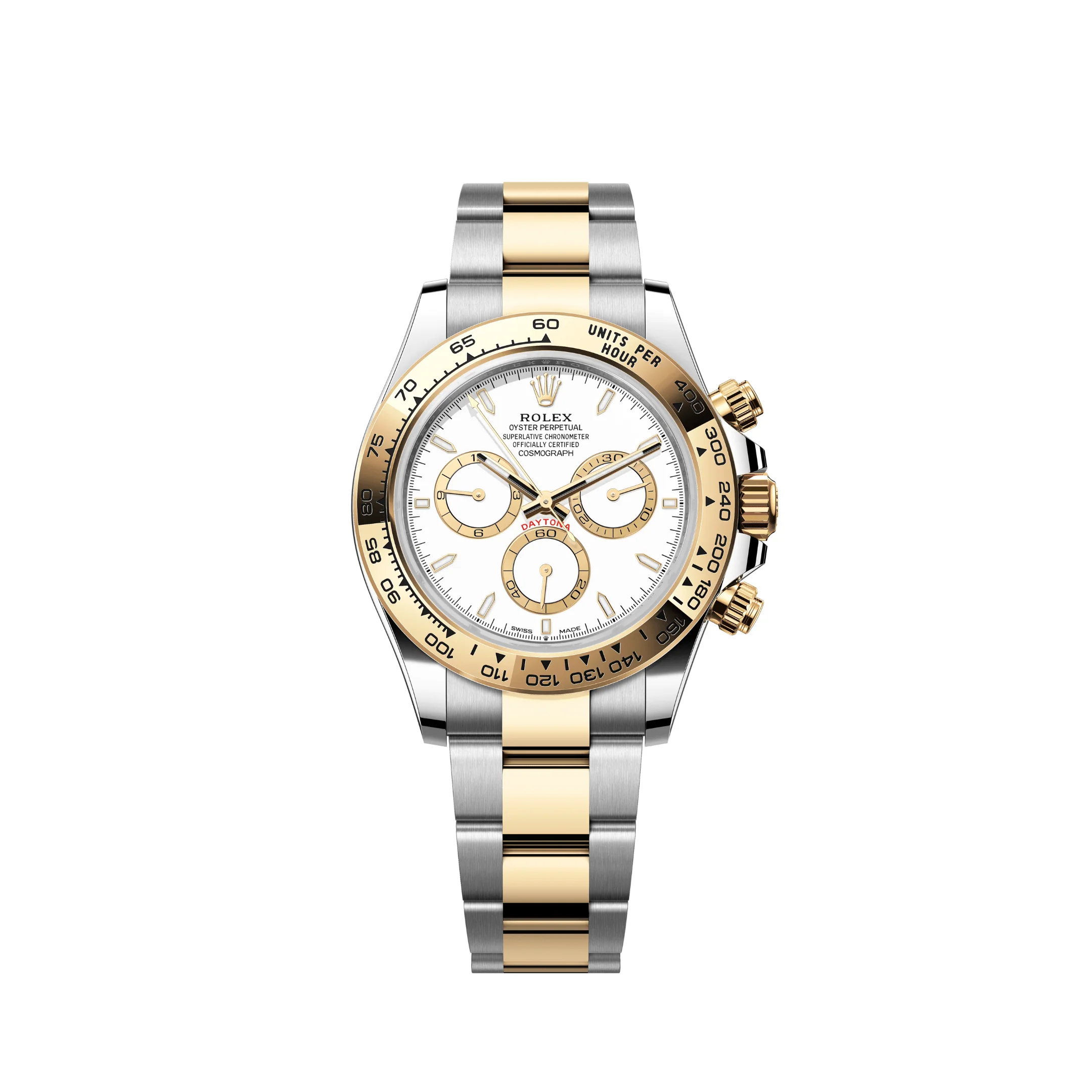 Rolex Daytona 126503 Yellow Gold Stainless Steel White Dial (2024)