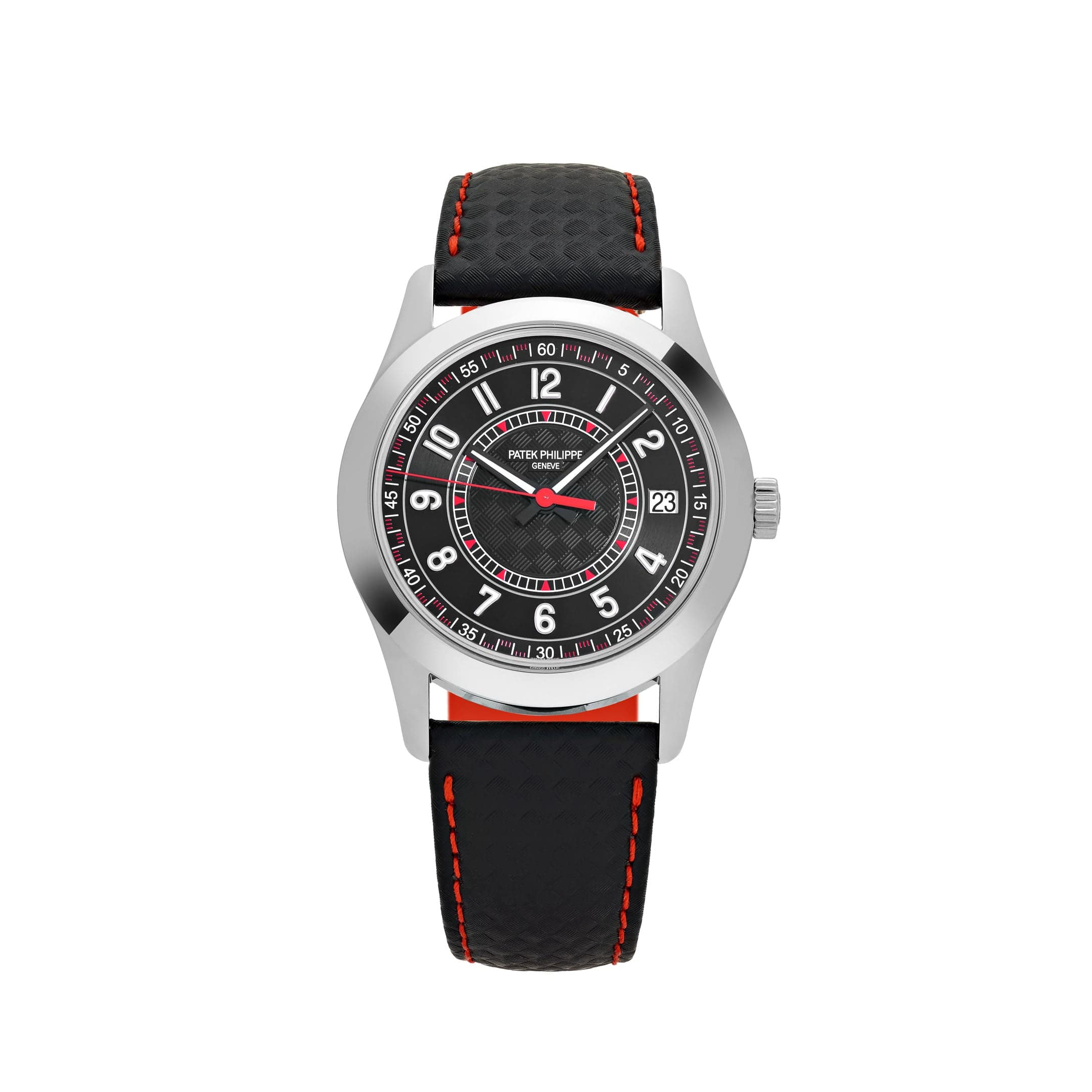 Patek Philippe Calatrava 6007G-010 White Gold Red Accents (2024)