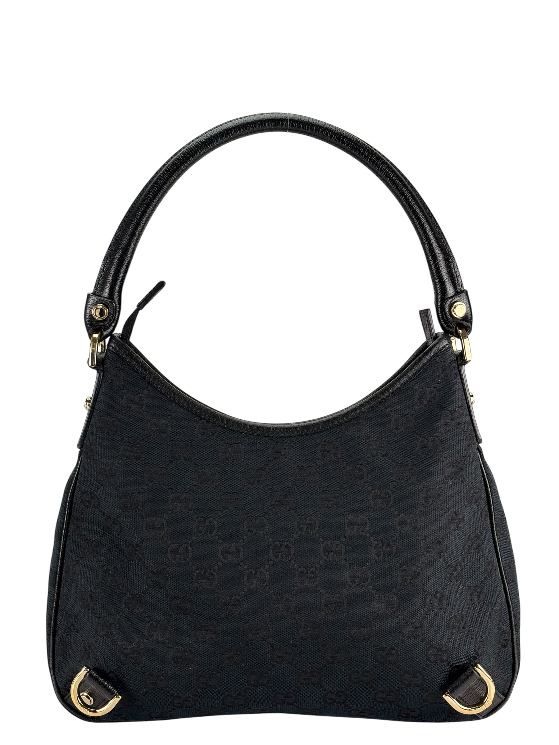 GUCCI - Black Ophidia Abbey Guccissima Semi Shoulder Bag