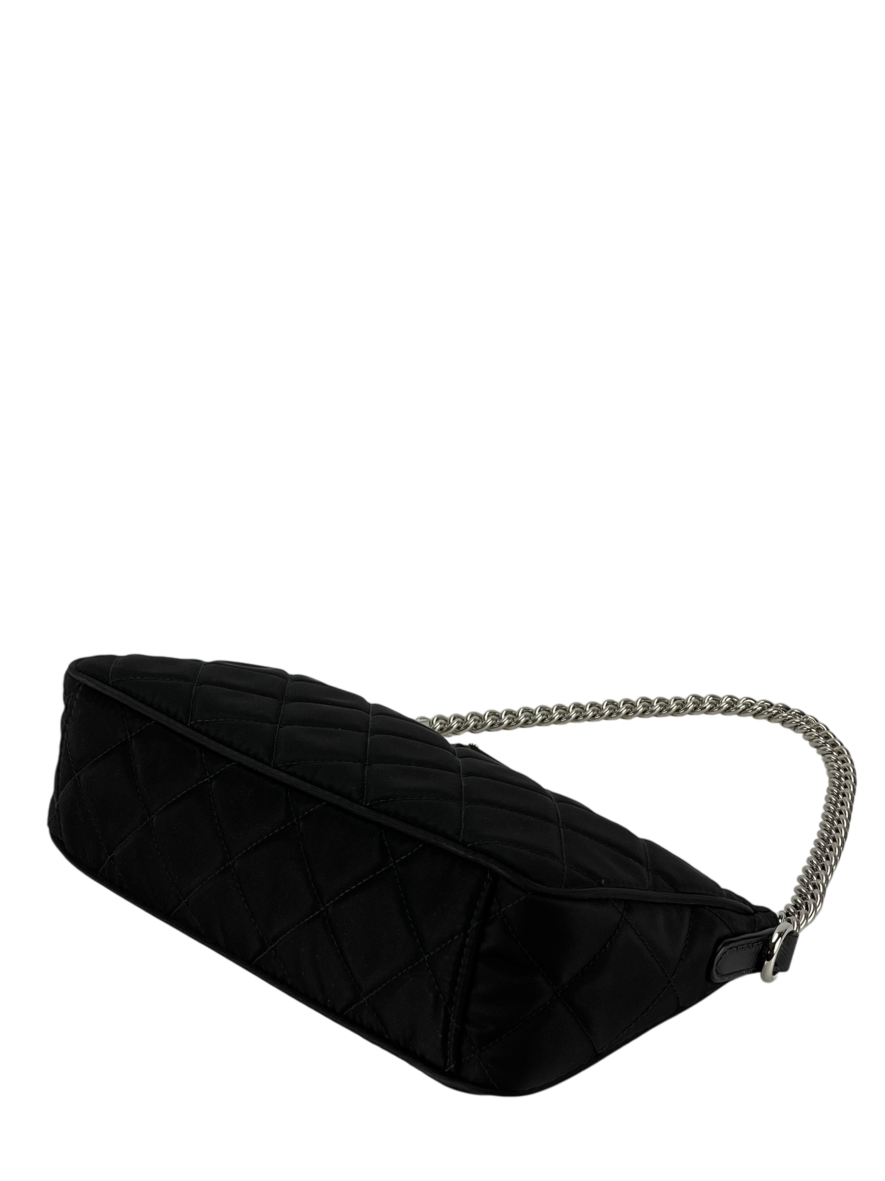 PRADA - Nylon Tessuto Impuntu Quilted Crossbody Bag