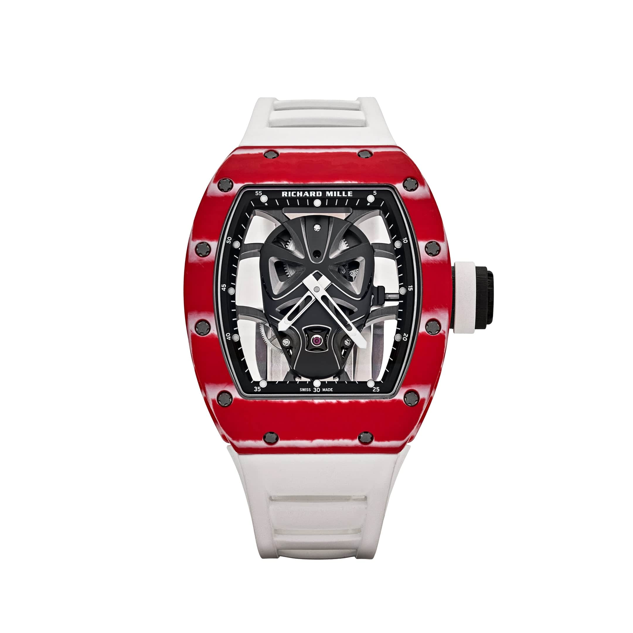 Richard Mille RM 52-06 Tourbillon 'Mask' Red White Quartz TPT Limited Edition of 18 (2025)