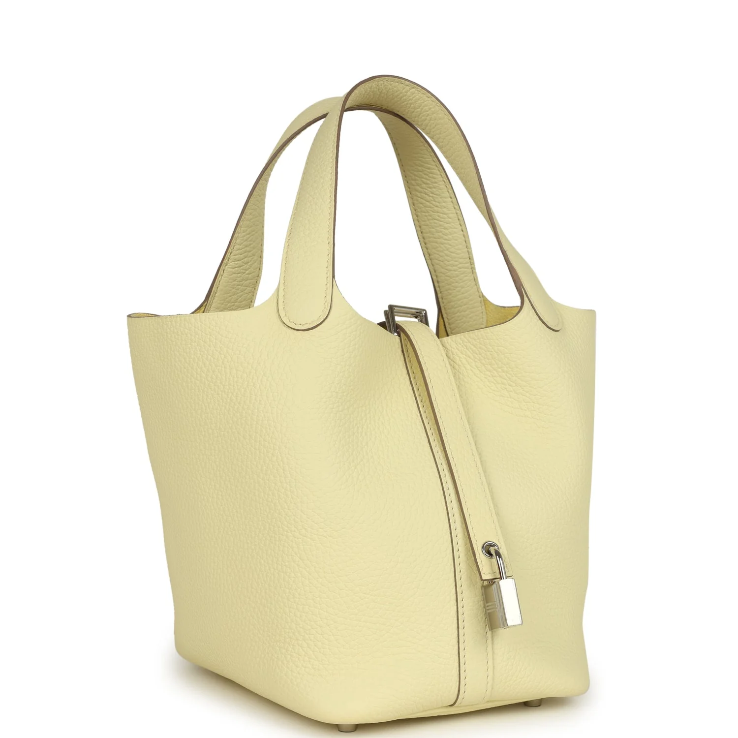 Hermes Picotin Lock 18 Jaune Milton Clemence Palladium Hardware