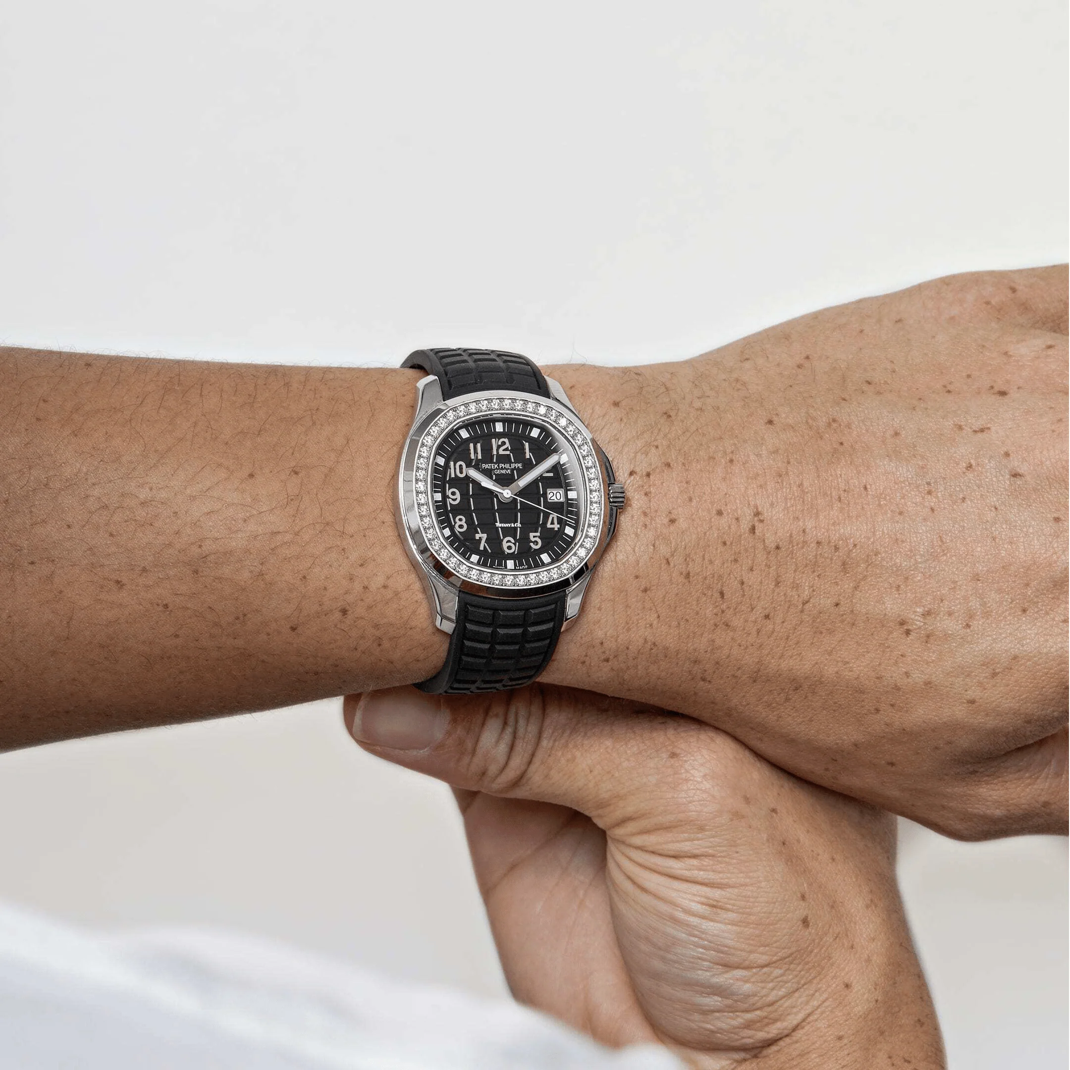 Patek Philippe Aquanaut Luce 5267/200A-001 'Ladies Tiffany & Co.' Black Dial Diamond Bezel