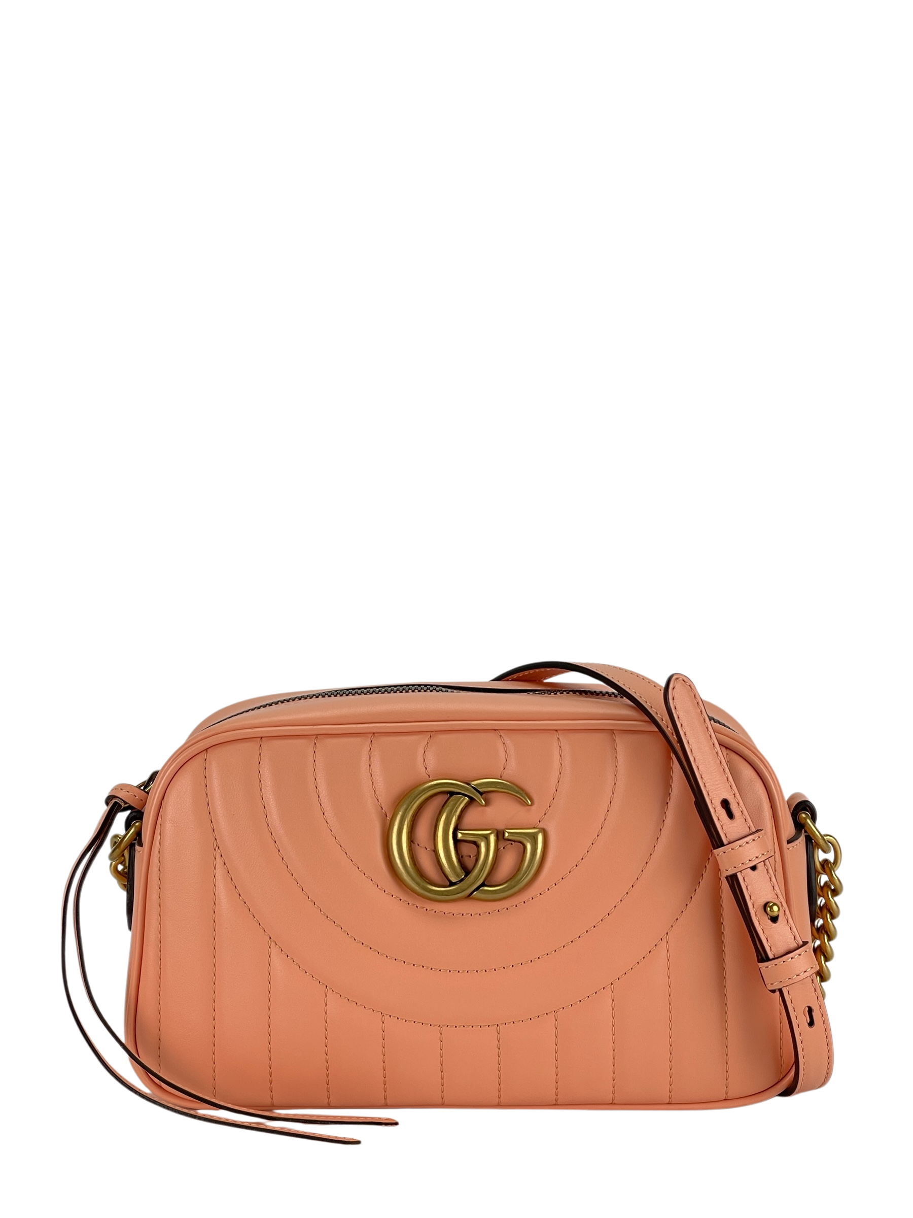 GUCCI - GG Marmont Small Leather Shoulder Bag