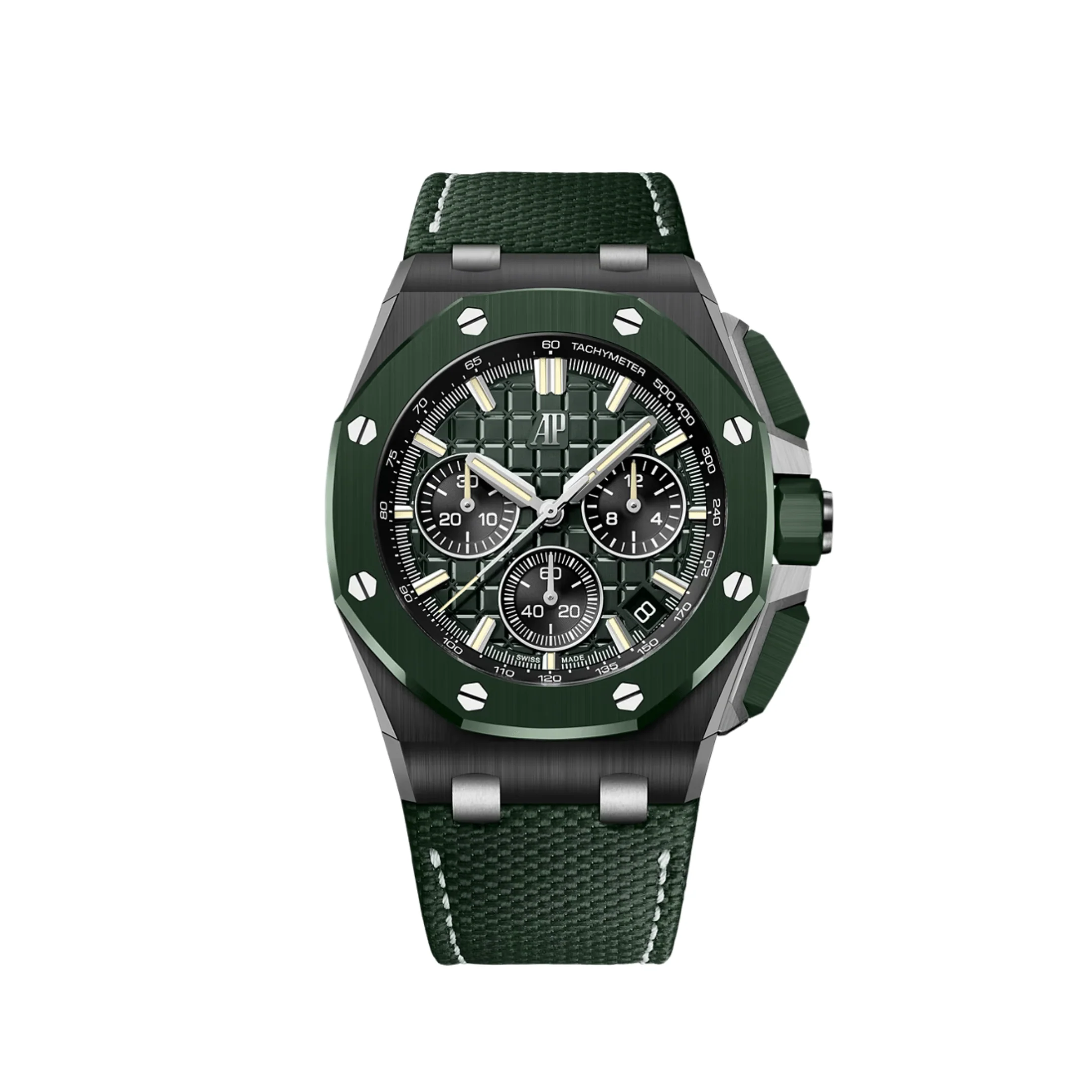Audemars Piguet Royal Oak Offshore 26420CE.OO.A063VE.01 Selfwinding Chronograph Black and Green Ceramic (2025)