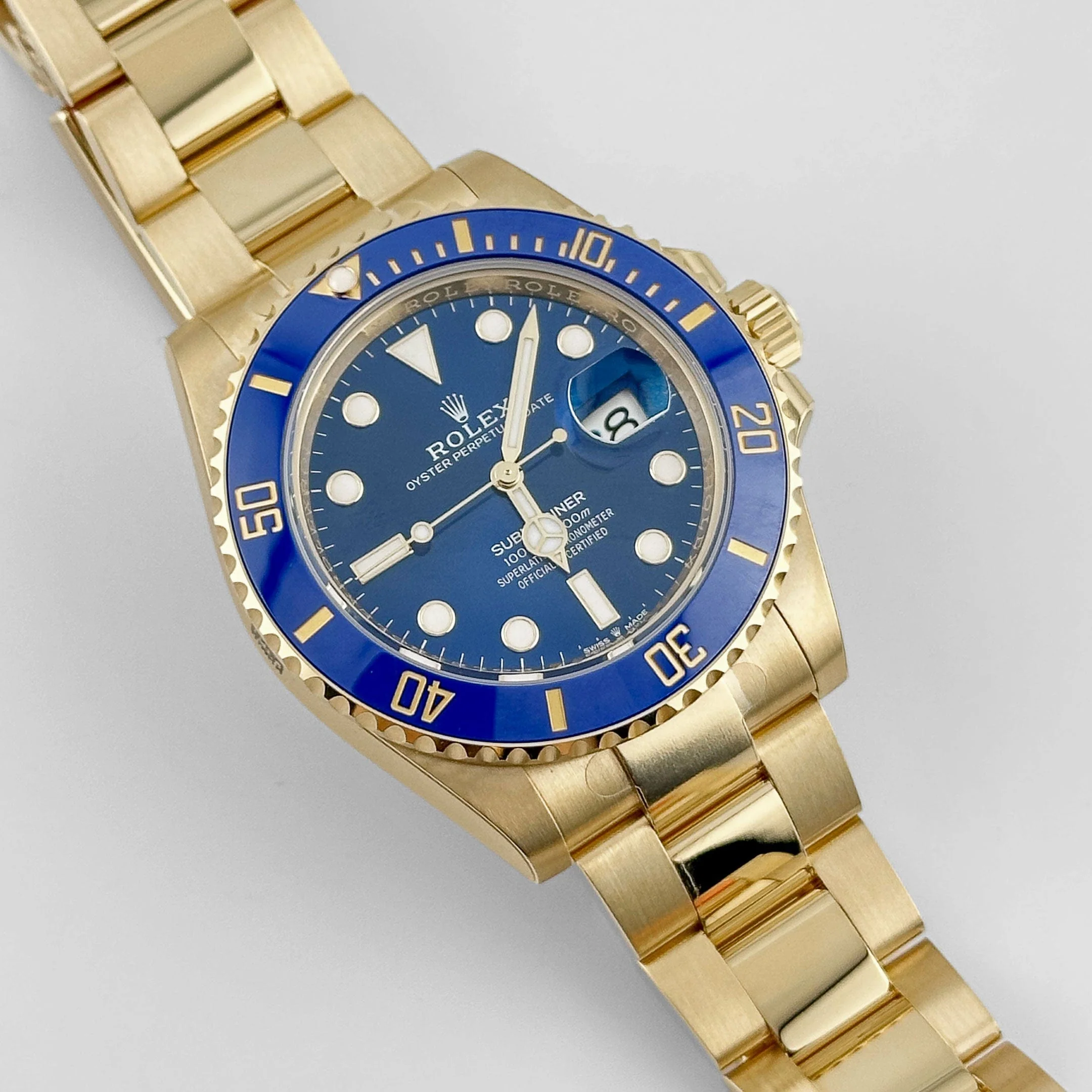 Rolex Submariner Date 126618LB Yellow Gold Blue Dial (2025)