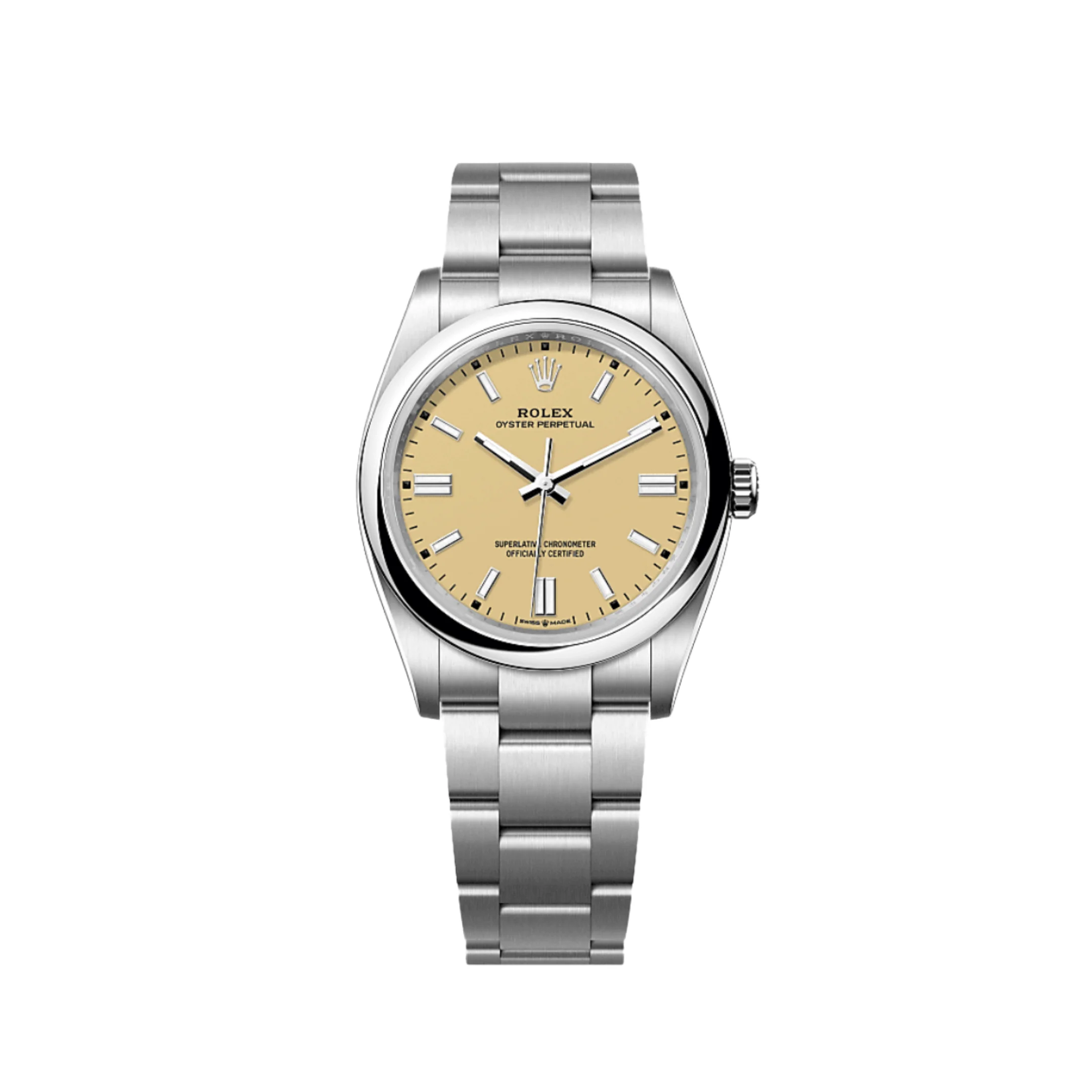 Rolex Oyster Perpetual 36 126000 Stainless Steel Dial Beige Dial (2025)