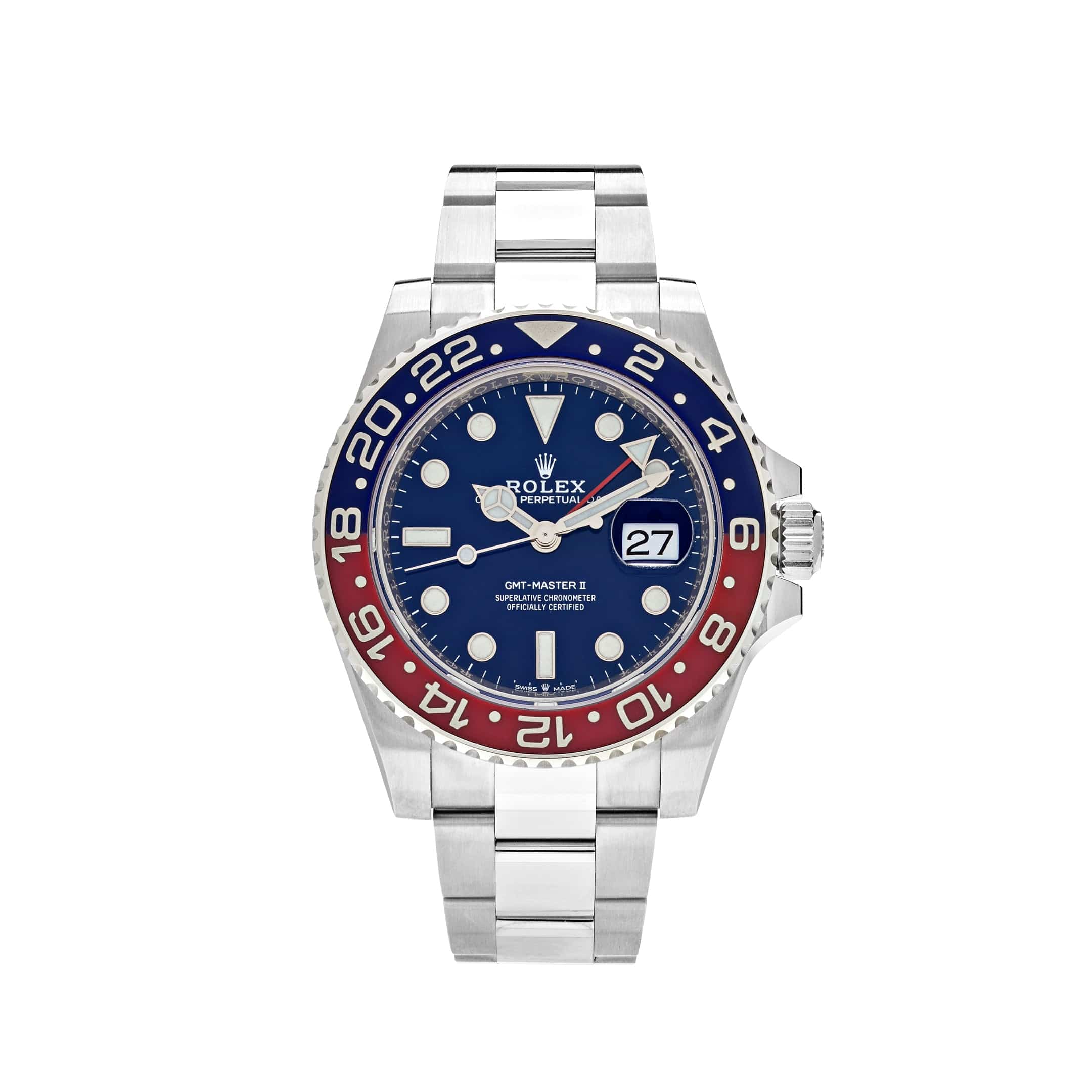 Rolex GMT-Master II 126719BLRO 'Pepsi' White Gold Blue Dial (2020)