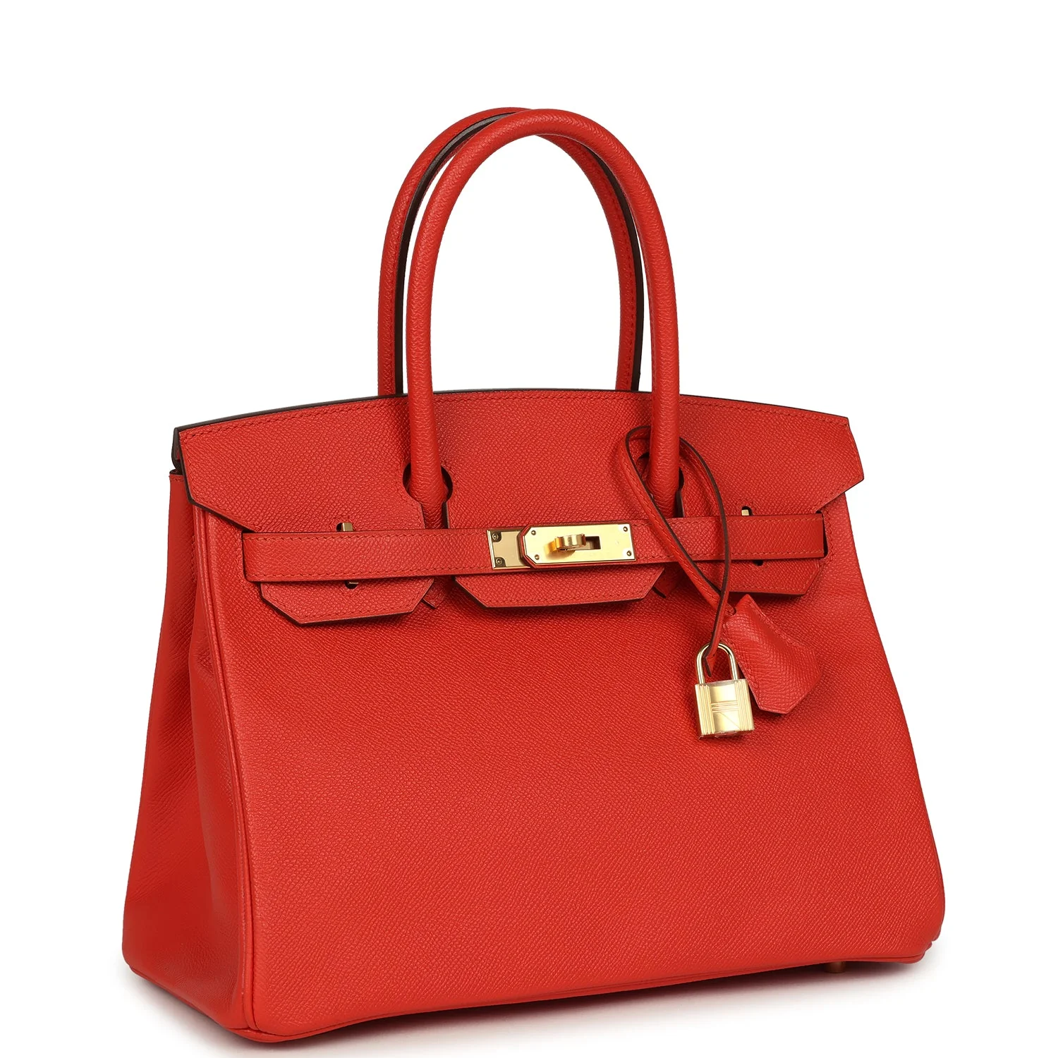 Hermes Birkin 30 Rouge Tomate Epsom Gold Hardware