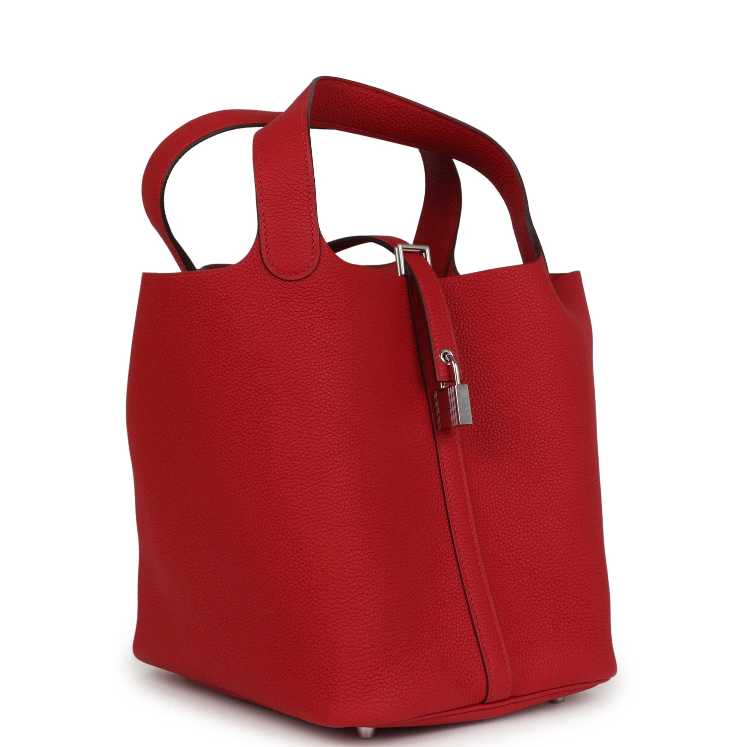 Hermes Picotin Lock 22 Rouge Piment Maurice Palladium Hardware