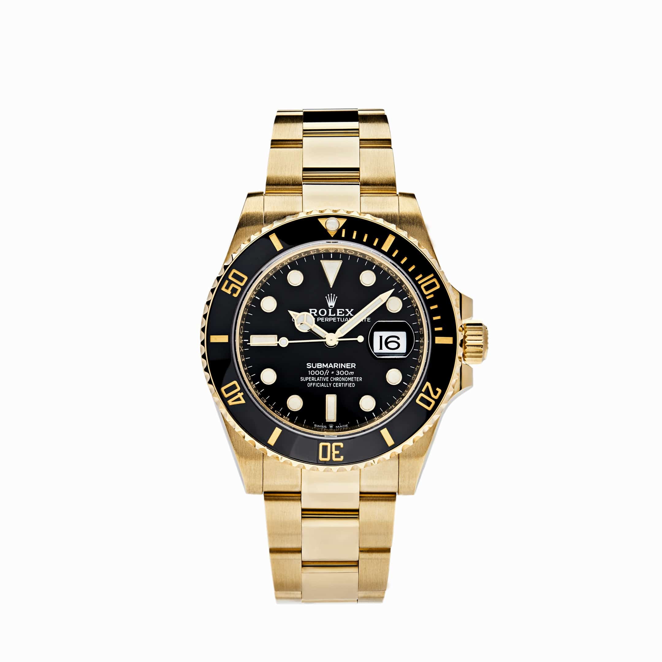 Rolex Submariner Date 126618LN Yellow Gold Black Dial (2025)