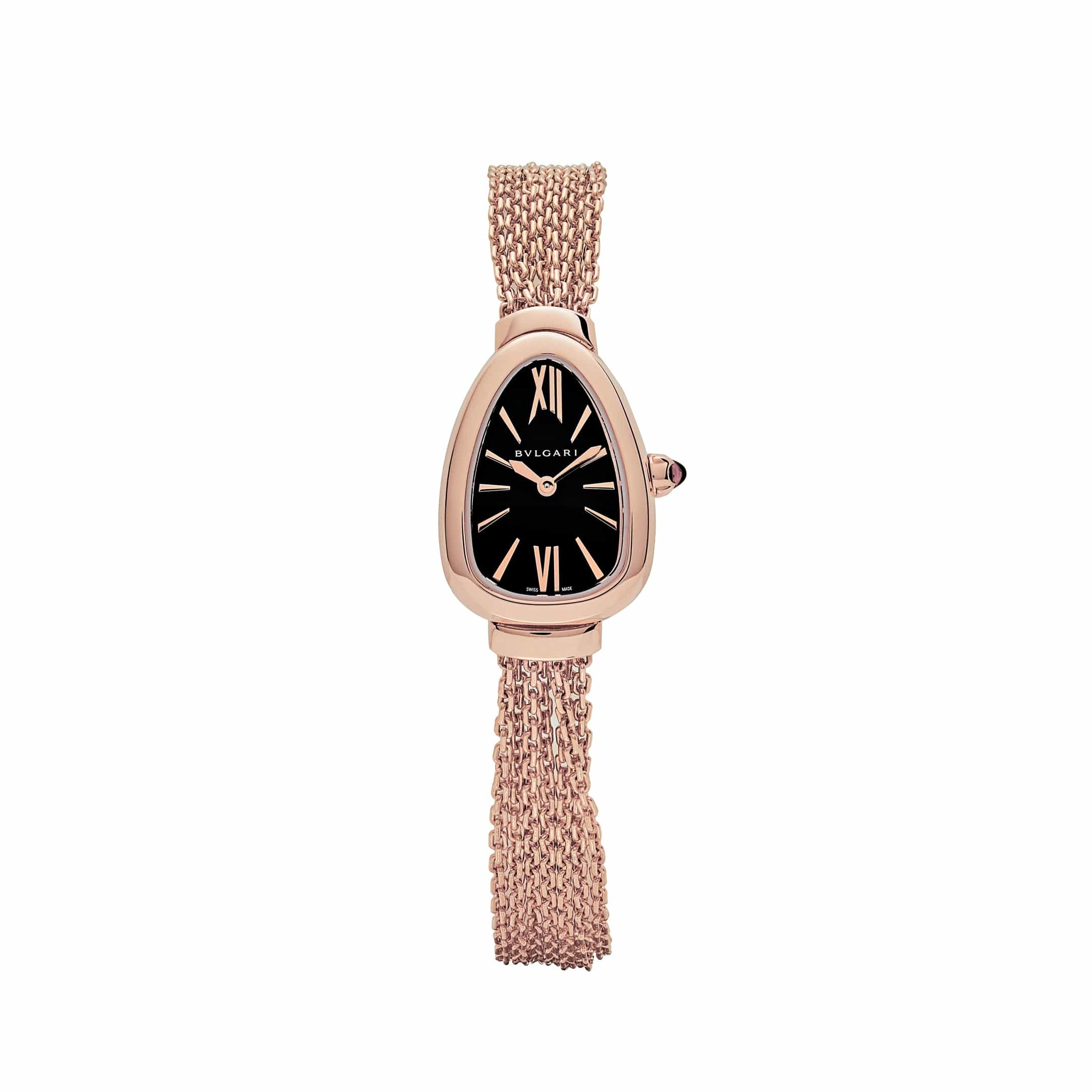 Bvlgari Serpenti 102728 'Ladies' Rose Gold Black Dial (2021)