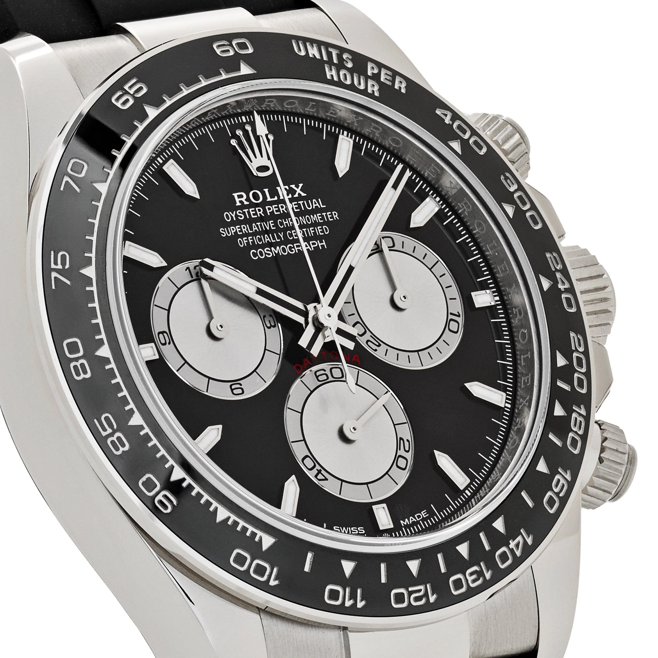 Rolex Daytona 126519LN 'Baby Le Mans' White Gold Black Dial
