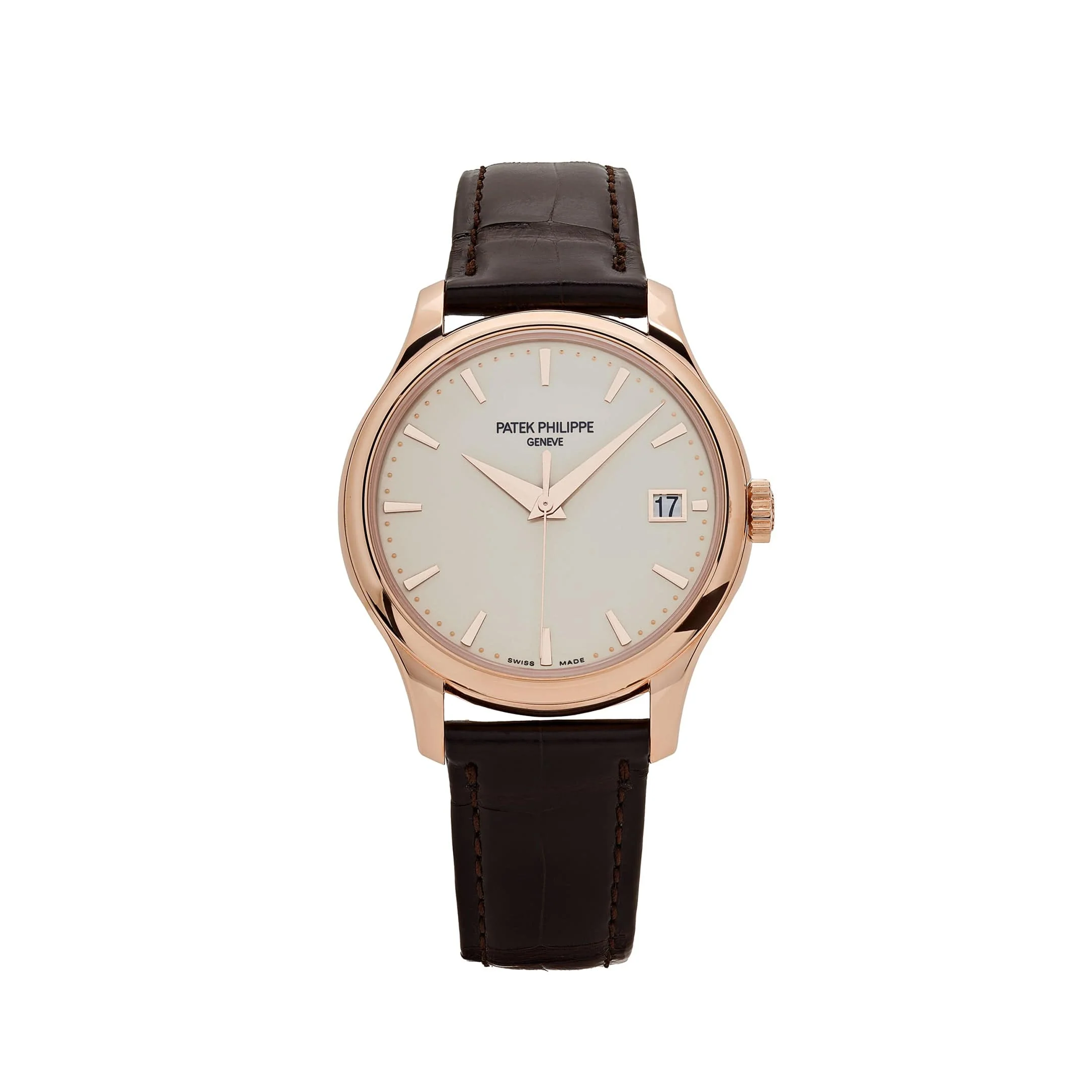 Patek Philippe Calatrava 5227R-001 Date Rose Gold Ivory Dial (2023)
