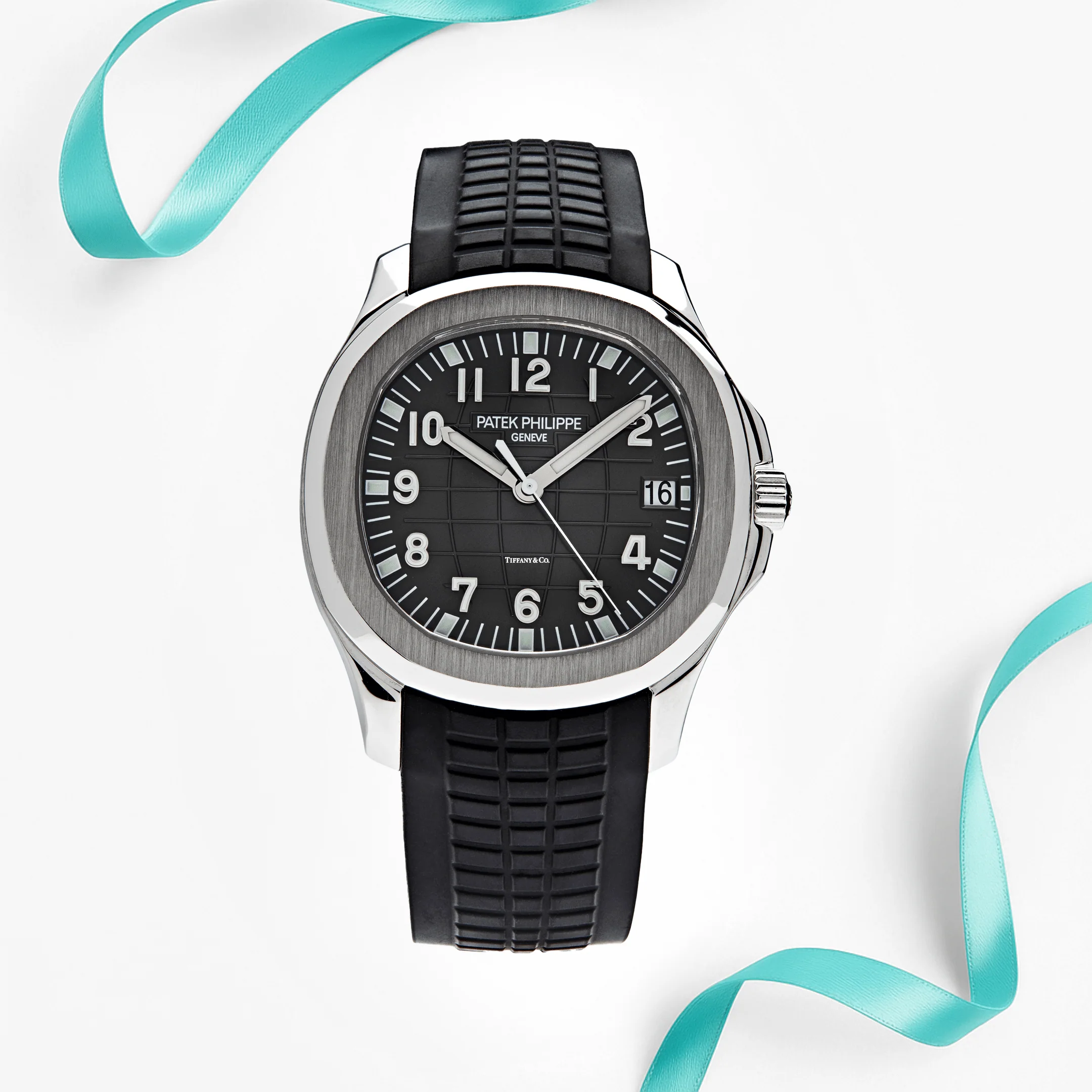 Patek Philippe Aquanaut 5167A-001 'Tiffany & Co.' Stainless Steel Black Dial