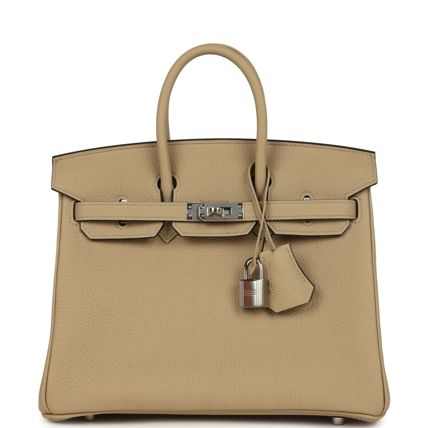 Hermes Birkin 25 Trench Togo Palladium Hardware