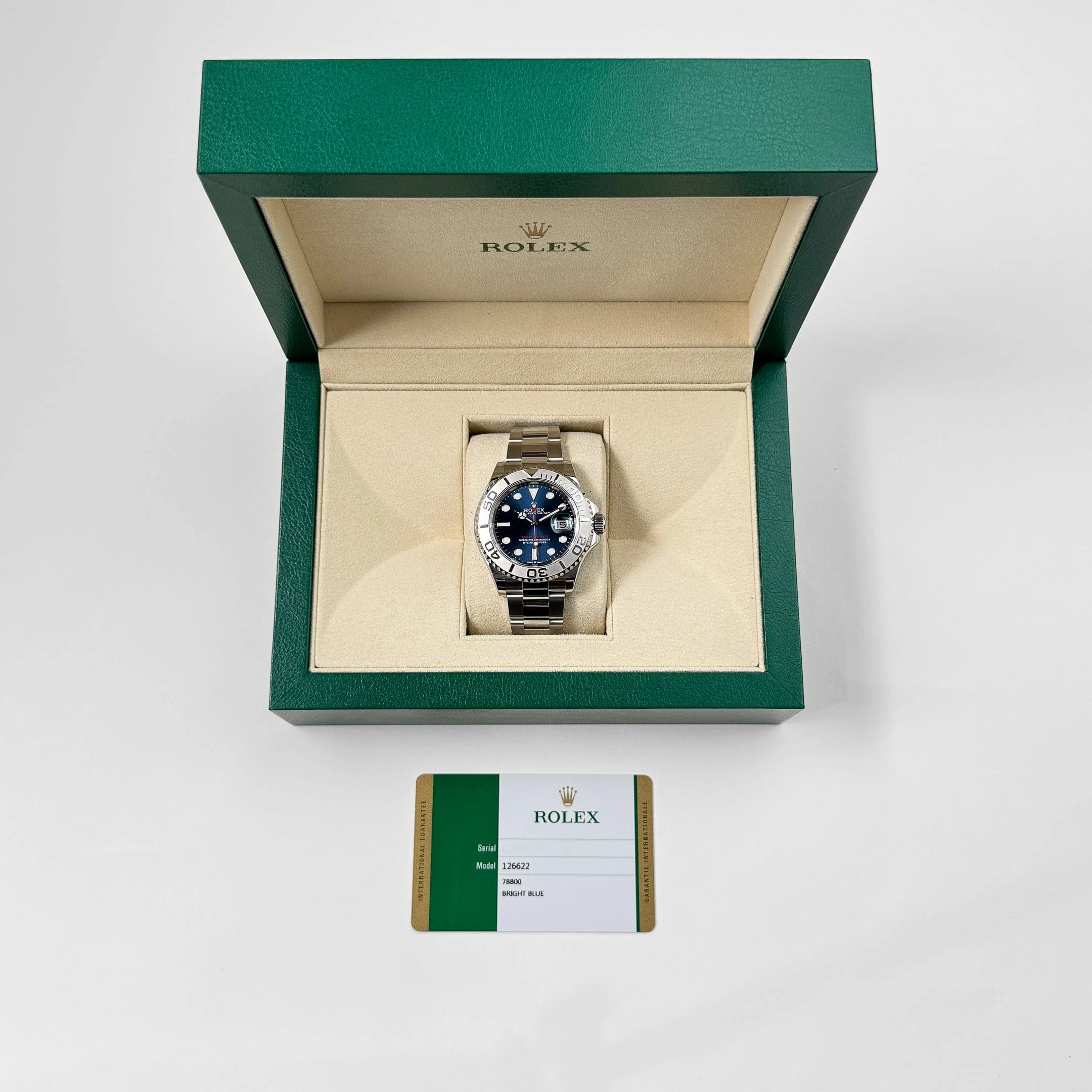 Rolex Yacht-Master 40 126622 Stainless Steel Blue Dial (2020)