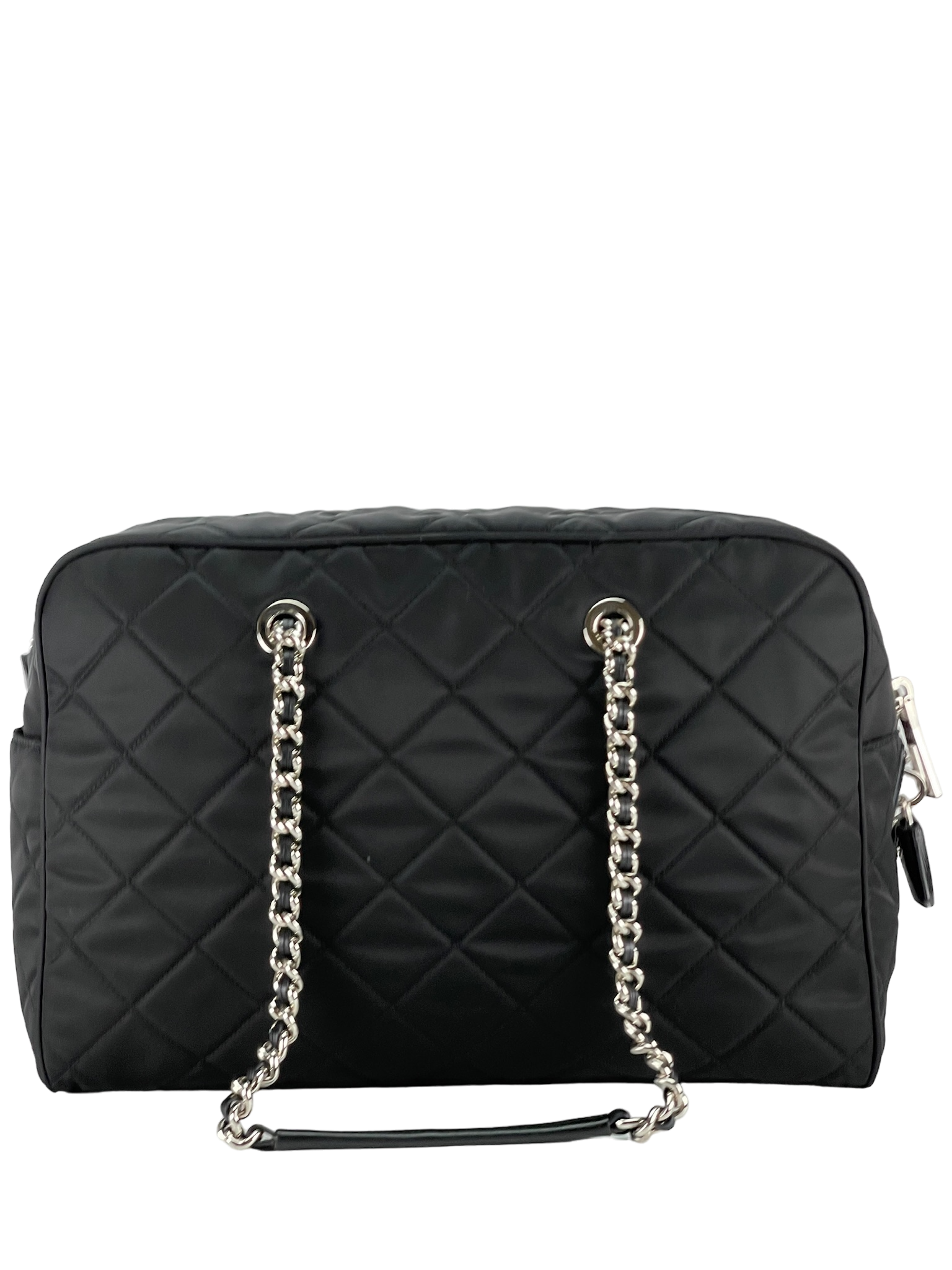 PRADA - Nylon Tessuto Impuntu Tote Bag