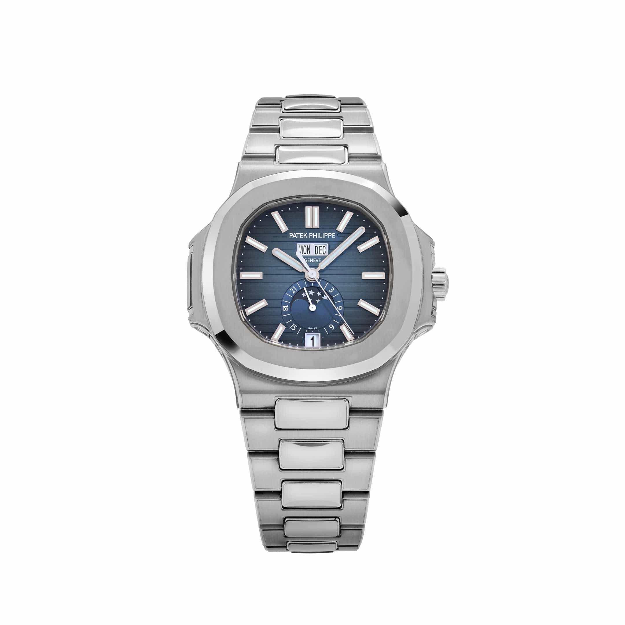 Patek Philippe Nautilus 5726/1A-014 Annual Calendar Stainless Steel Blue Dial (2024)