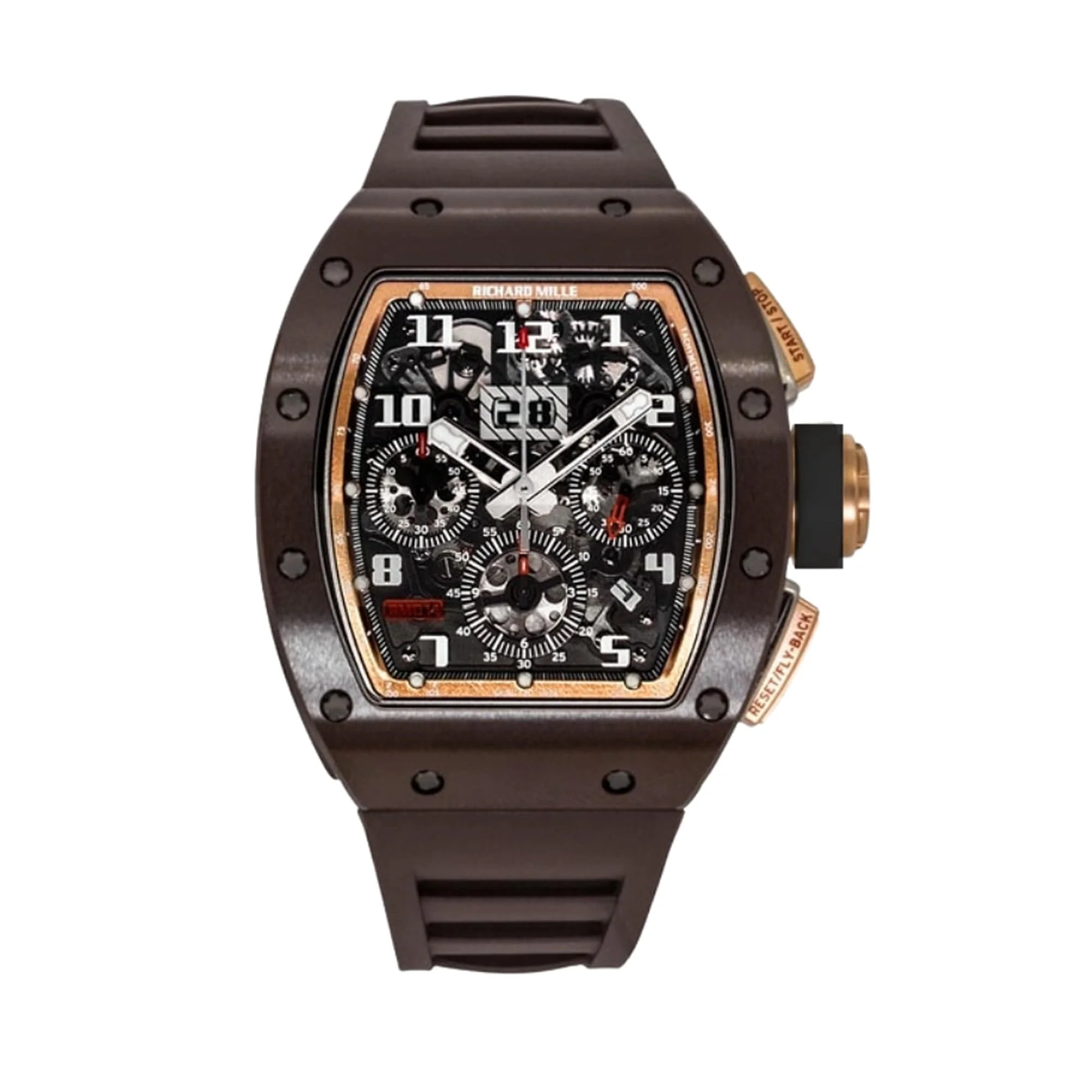 Richard Mille RM 011 Brown Ceramic TZP Asia Limited Edition of 50