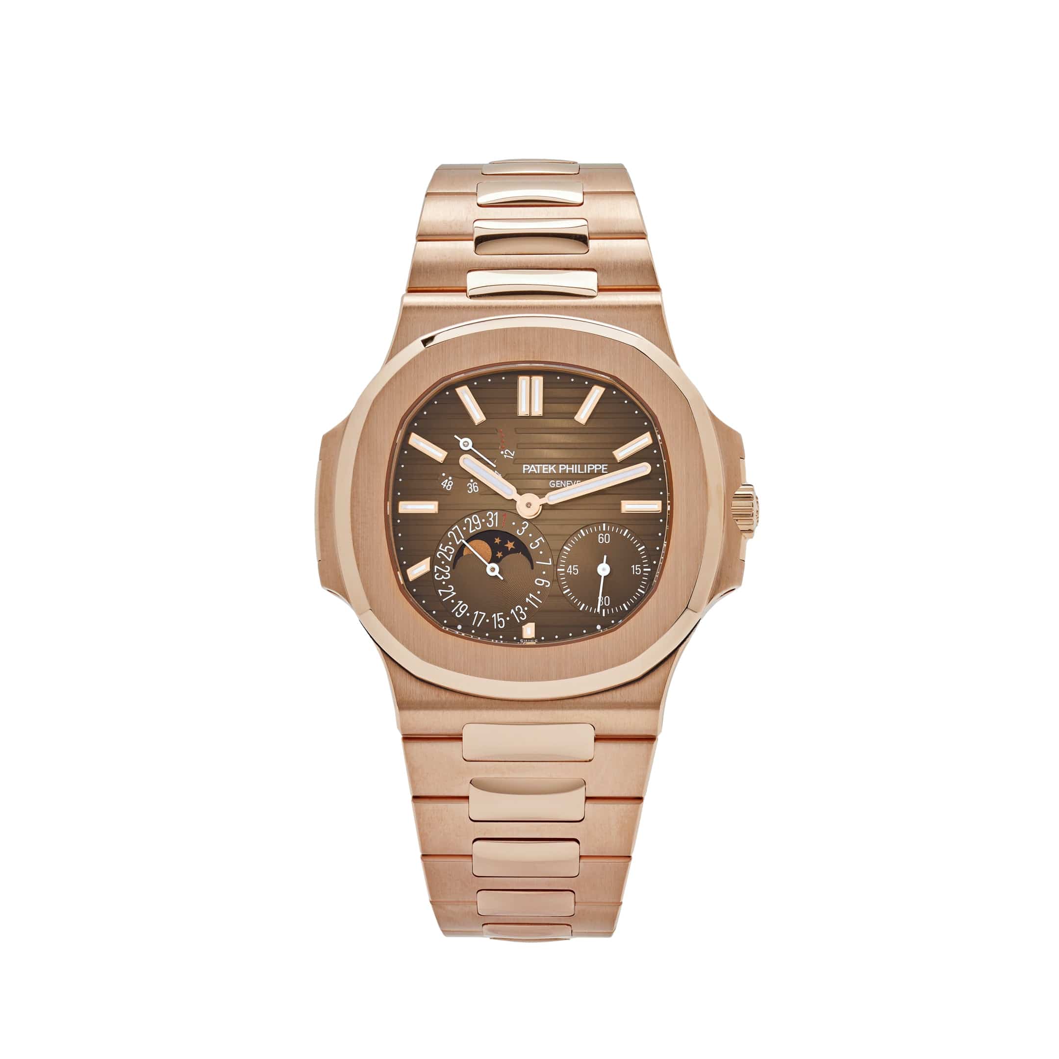 Patek Philippe Nautilus 5712/1R-001 Moon Phases Rose Gold