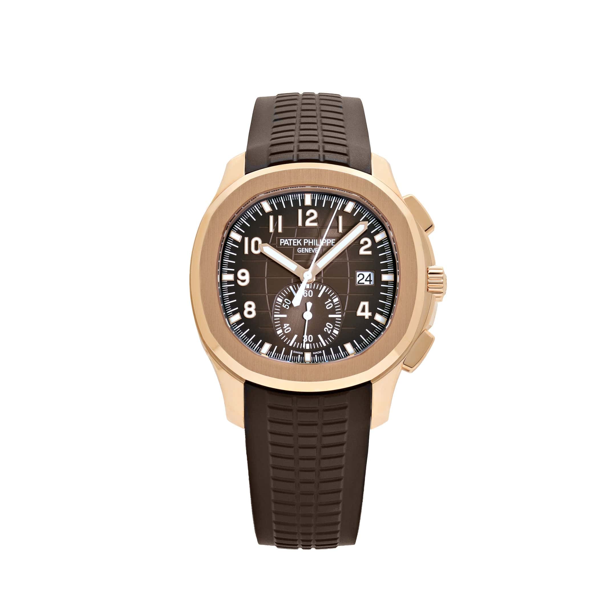 Patek Philippe Aquanaut 5968R-001 Chronograph Rose Gold Brown Dial (2023)