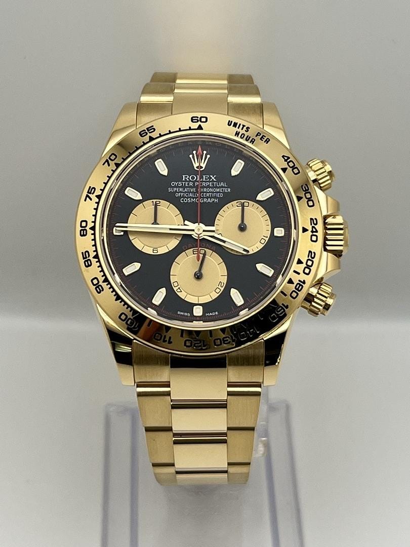 Rolex Daytona 116508 'Paul Newman' Yellow Gold Black Dial
