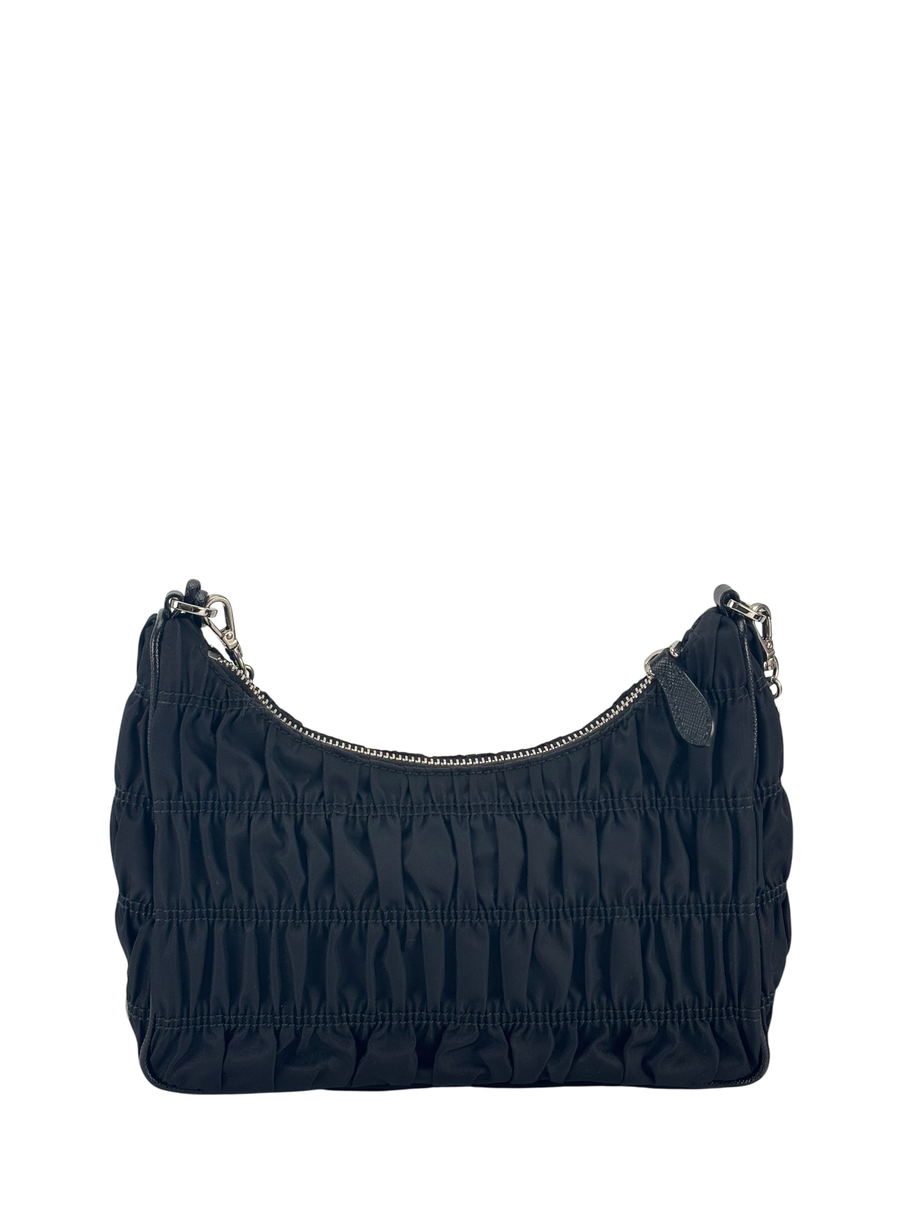 PRADA - Black Re-Edition 2005 Re-Nylon bag 3 in1 Saffiano x Tessuto