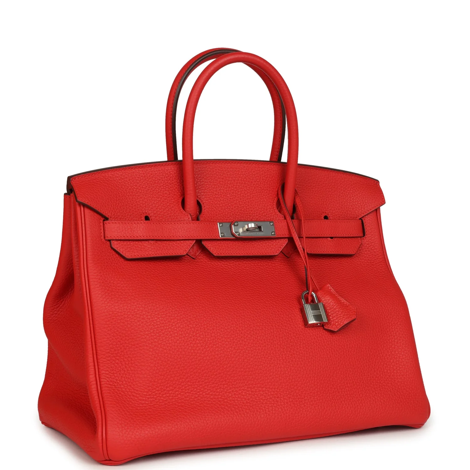 Hermes Birkin 35 Rouge Tomate Togo Palladium Hardware