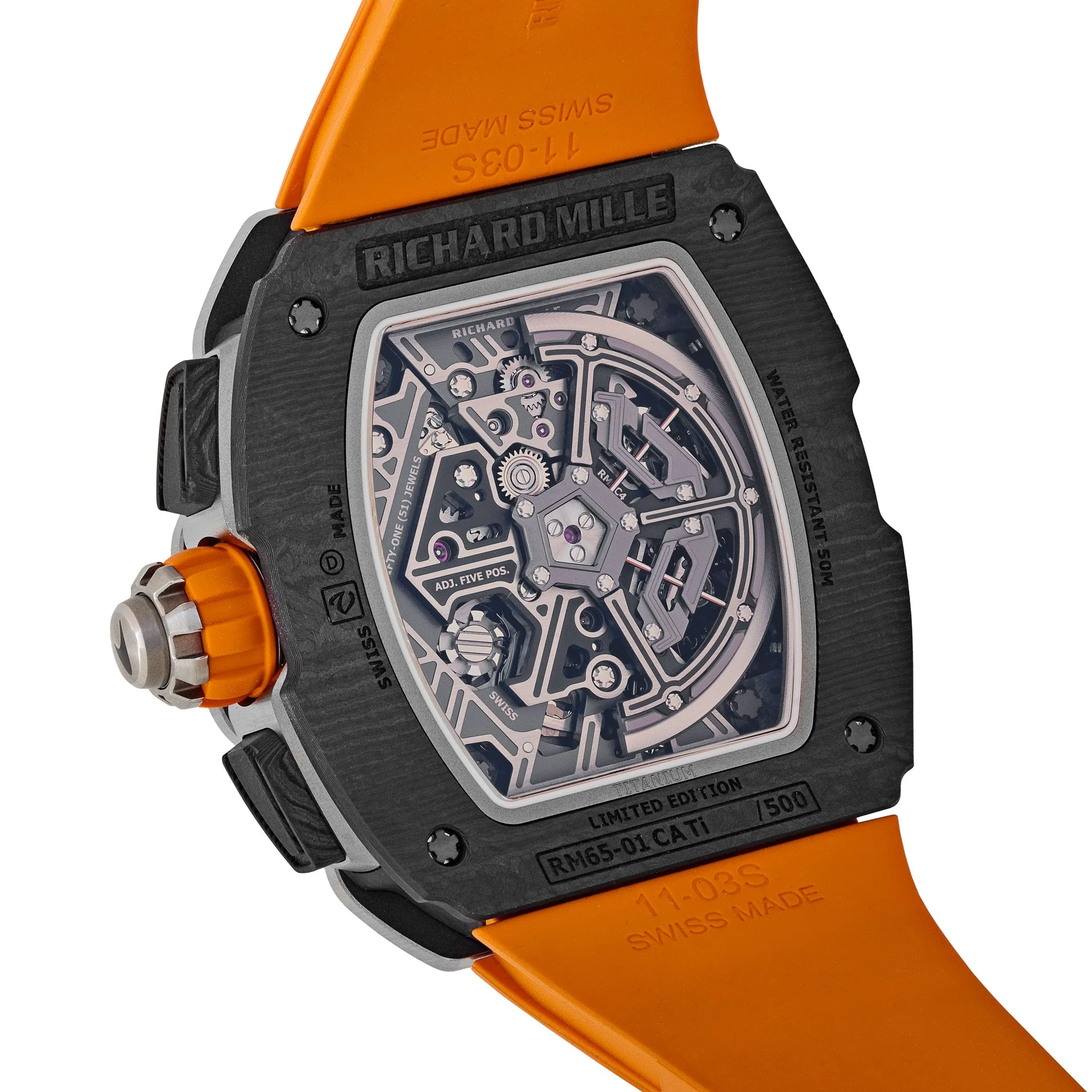 Richard Mille RM 65-01 Automatic Split-Seconds Chronograph McLaren W1 Limited Edition of 500 (2024)